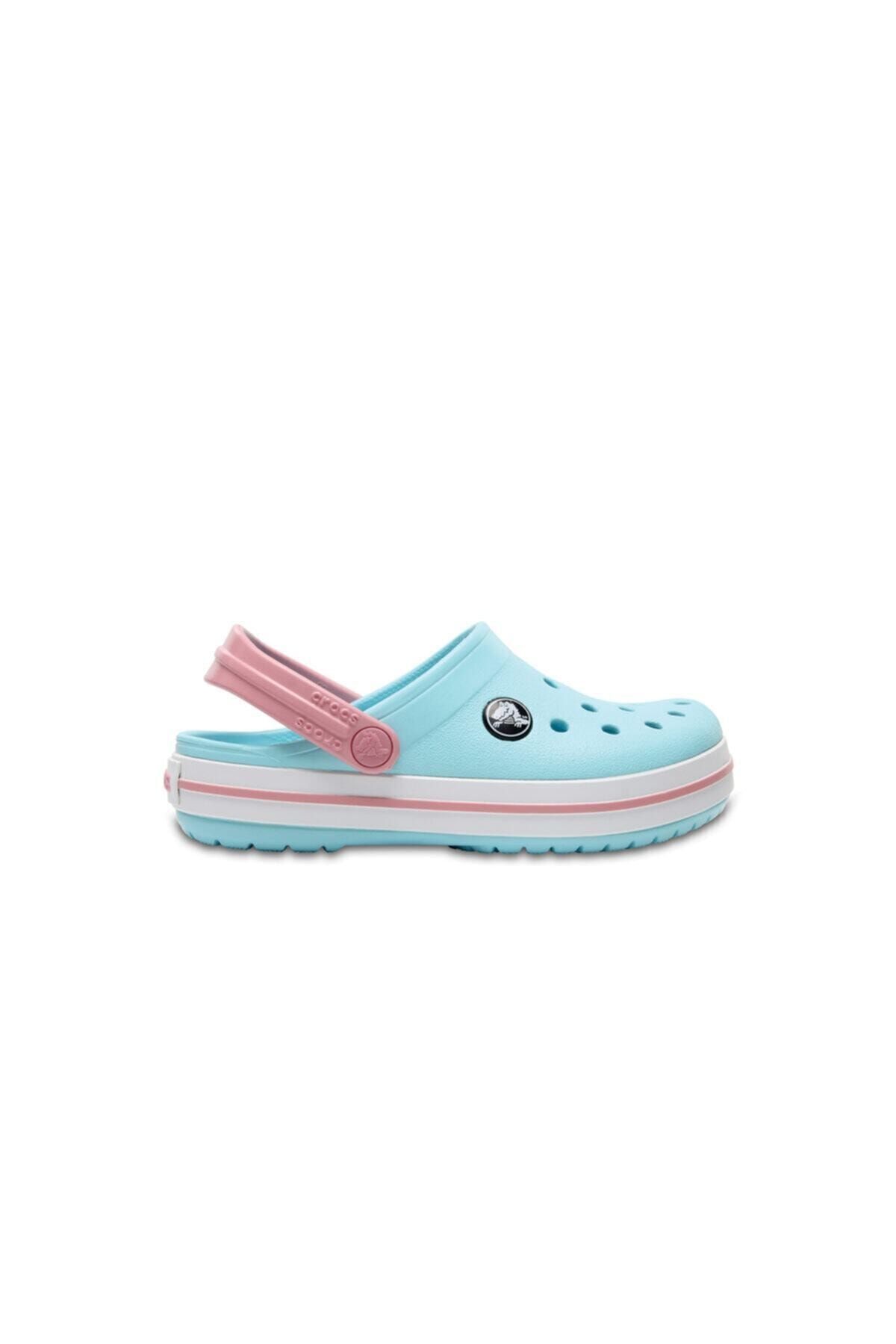 دمپایی بچه گانه کروکبند آبی یخی 204537-4s3 Crocs