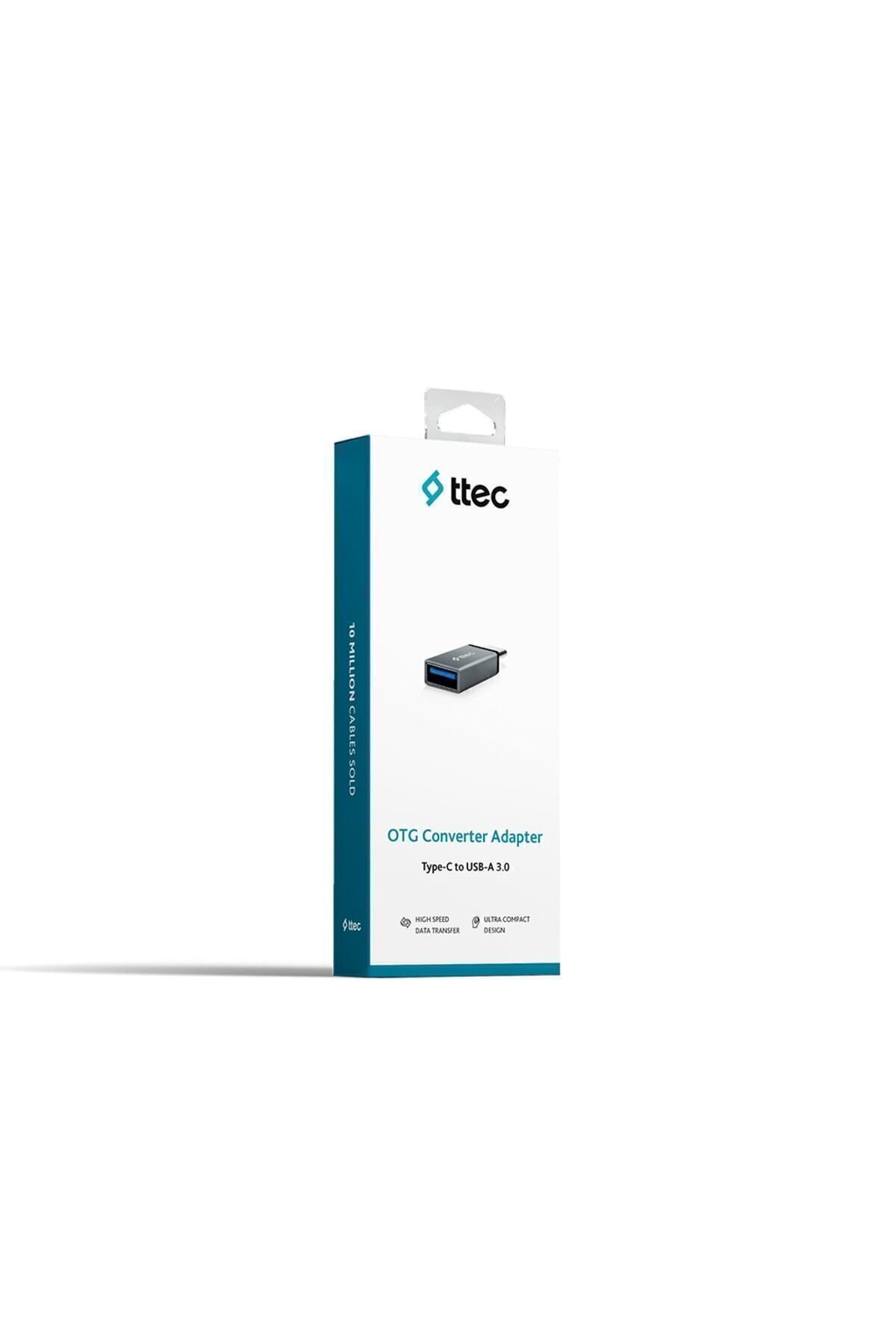 Ttec-USB 3.0 Otg Type-C to Usb-a 3.0 Converter Adapter 4