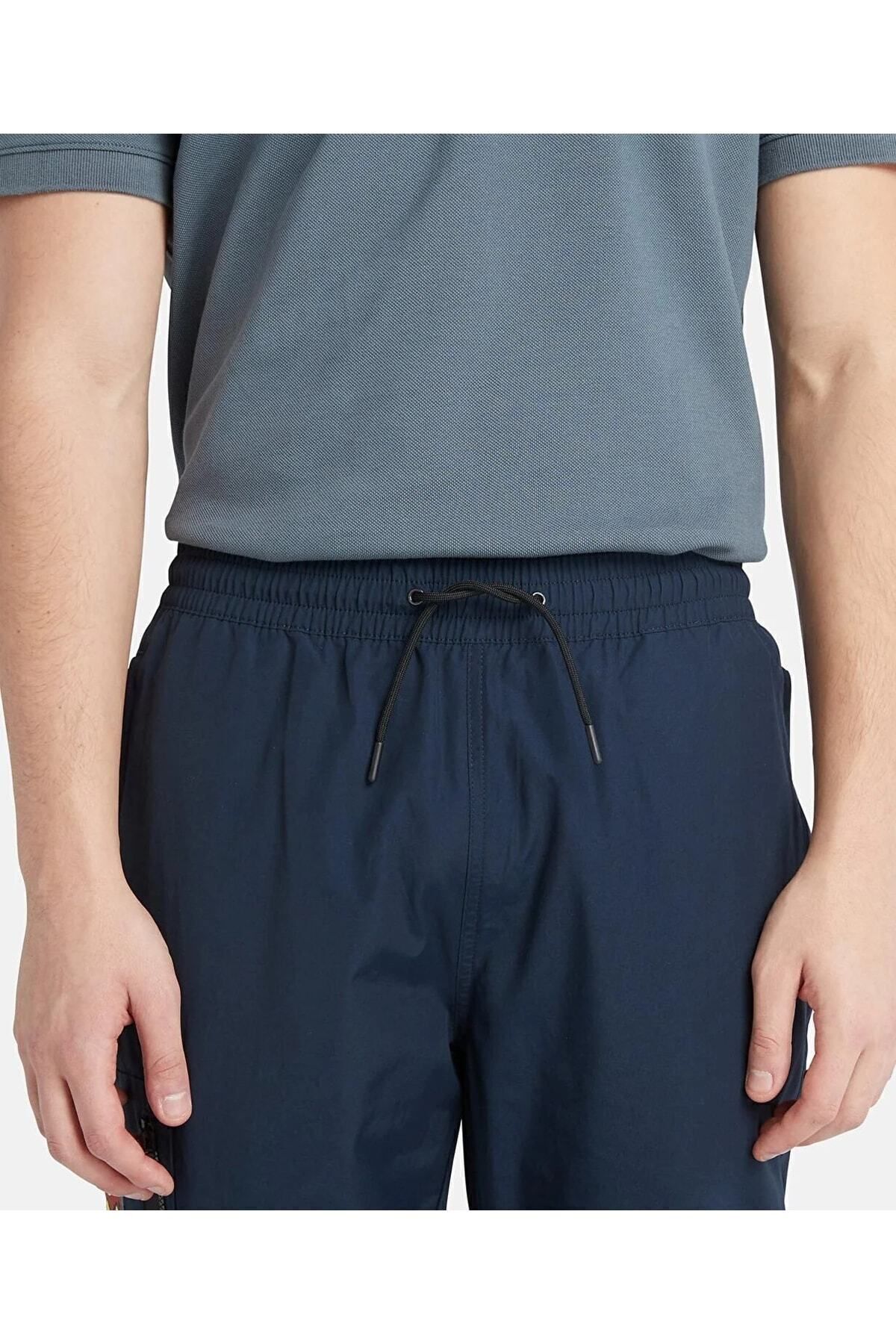 شلوار آبی مردانه سرمه ای Jogger TB0A66ZH4331 Timberland