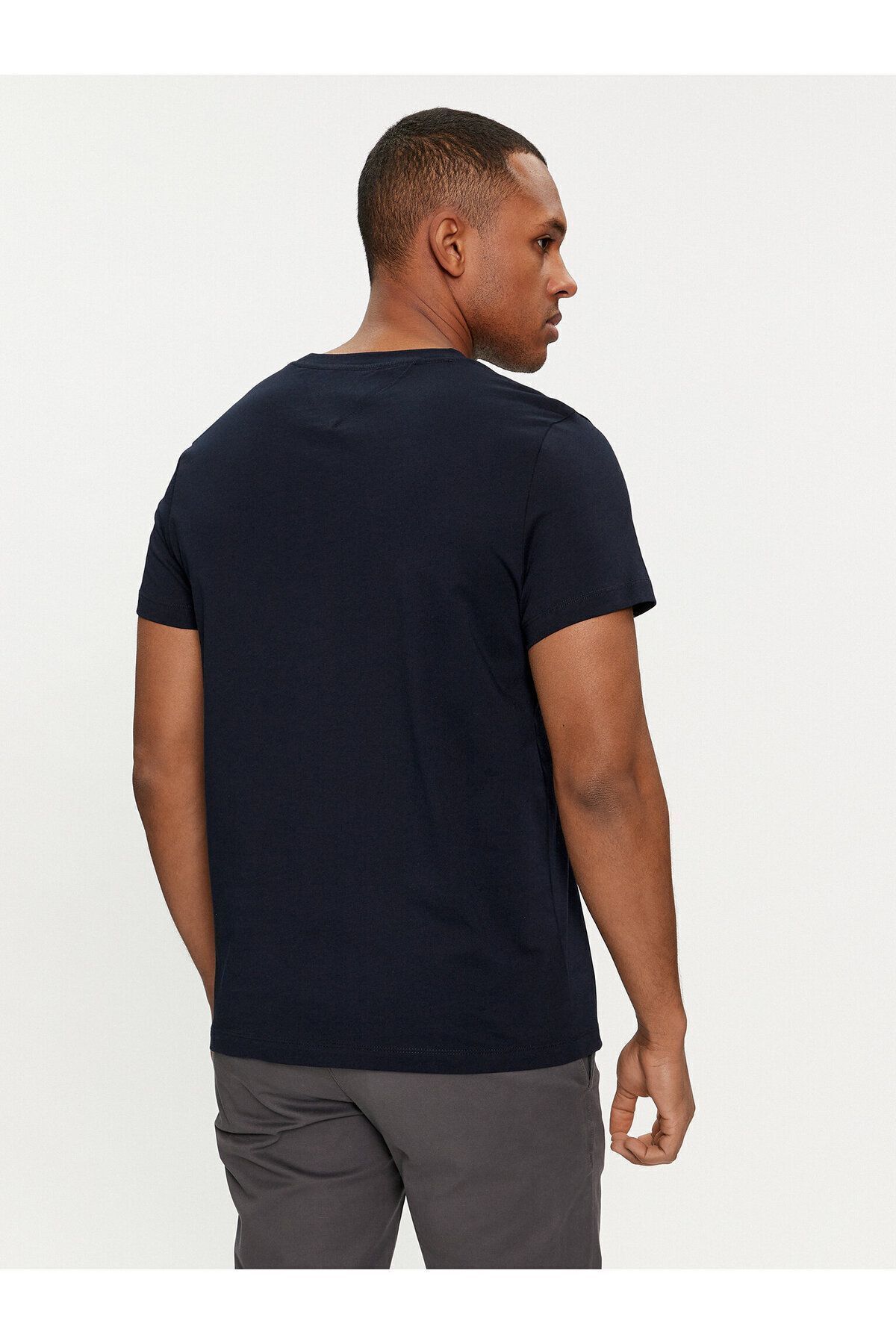 تیشرت مردانه آبی تامی هیلفیگر | TYCNG2KXXN170998930221181 اورجینال - تصویر 3