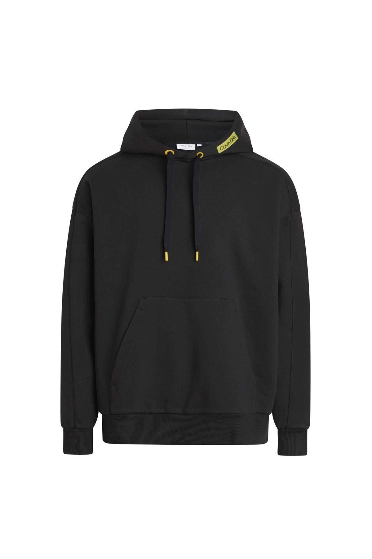 سویشرت مشکی مردانه یقه سیاه پوست k10k112255beh Calvin Klein