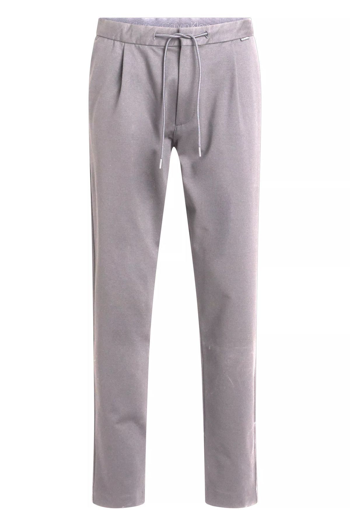 شلوار نود مردانه کمر معمولی پنبه 5 جیب دکمه Beige K10K13648 ACE Calvin Klein