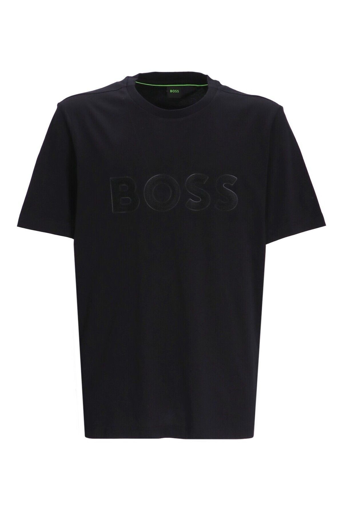 تی شرت مشکی مردانه دوچرخه تخت آستین کوتاه تیشرت 001 BOSS