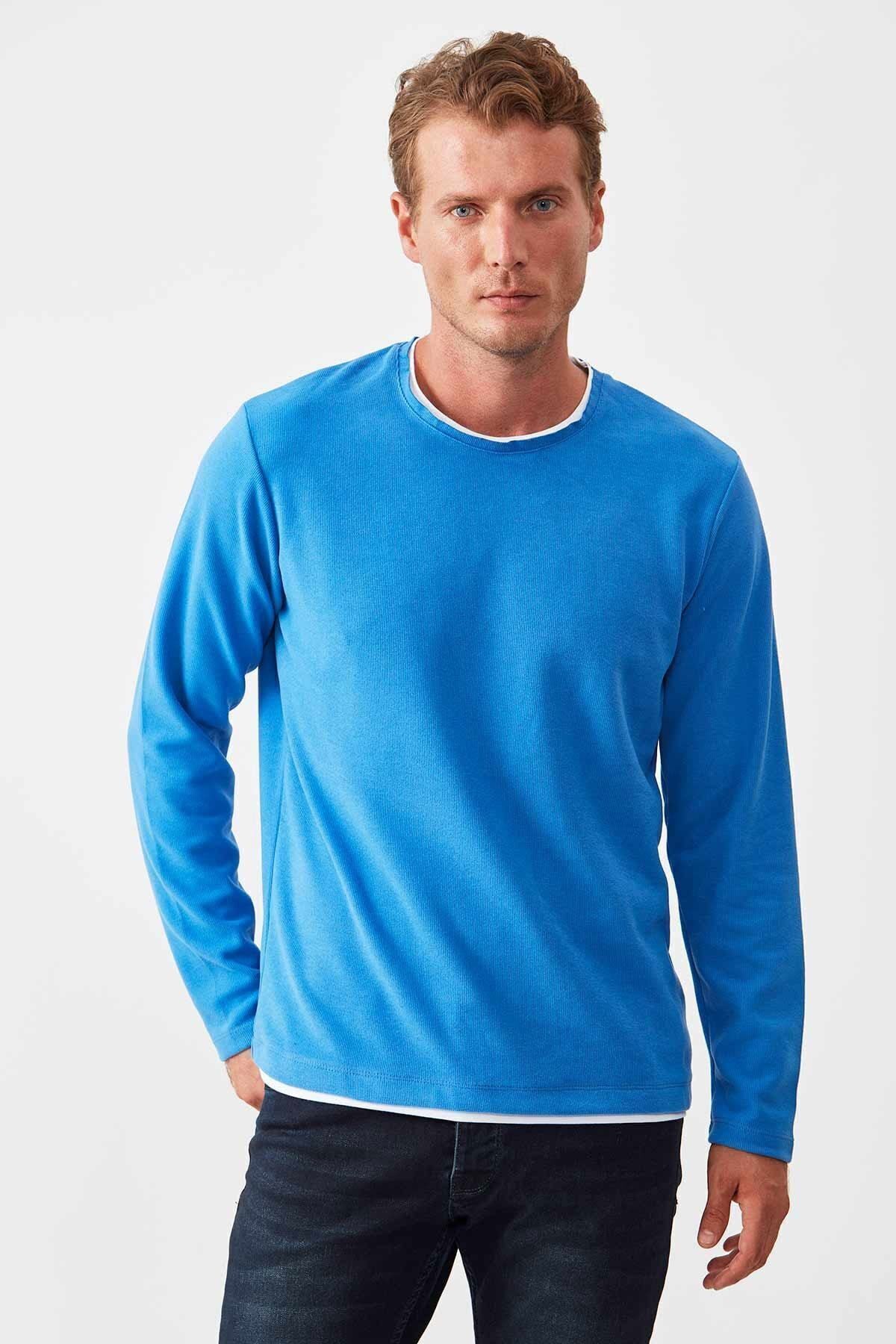 Saks Basic Erkek Sweat | ME19W224283