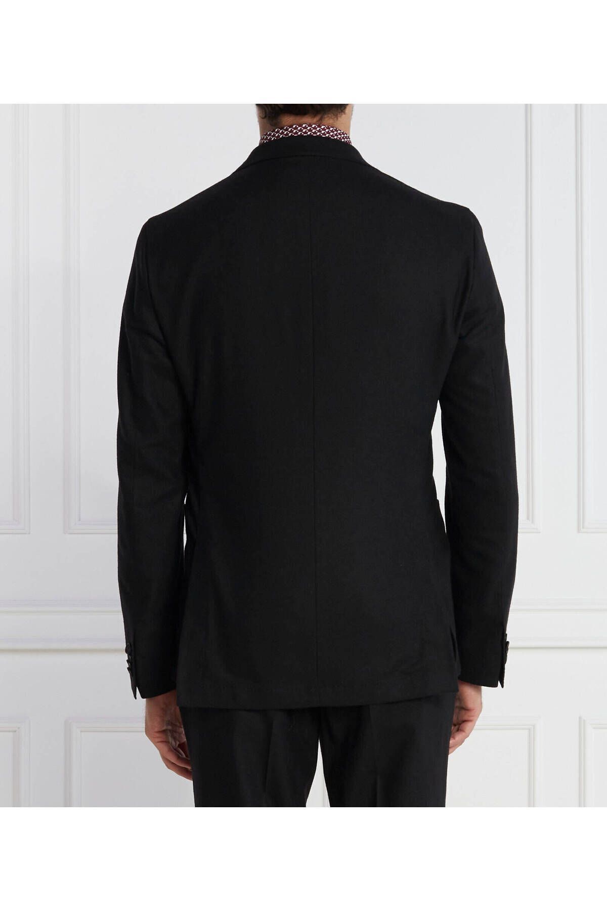 کت مردانه ZIPPER LOGO CLOSED POCKET WINTER مشکی JACKET 50502519 001 BOSS