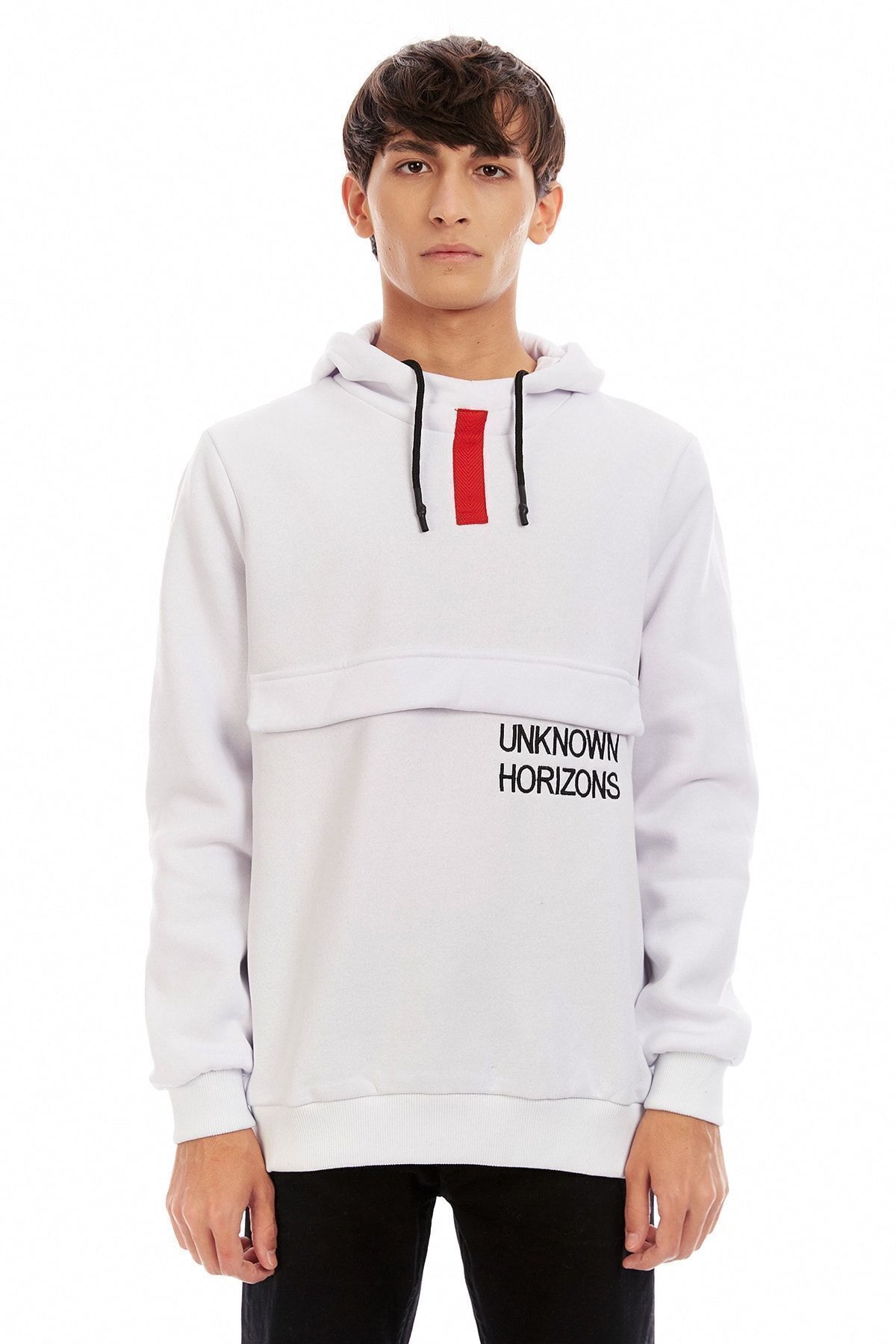 Beyaz Yaka Şeritli Sweat | ME21W224465
