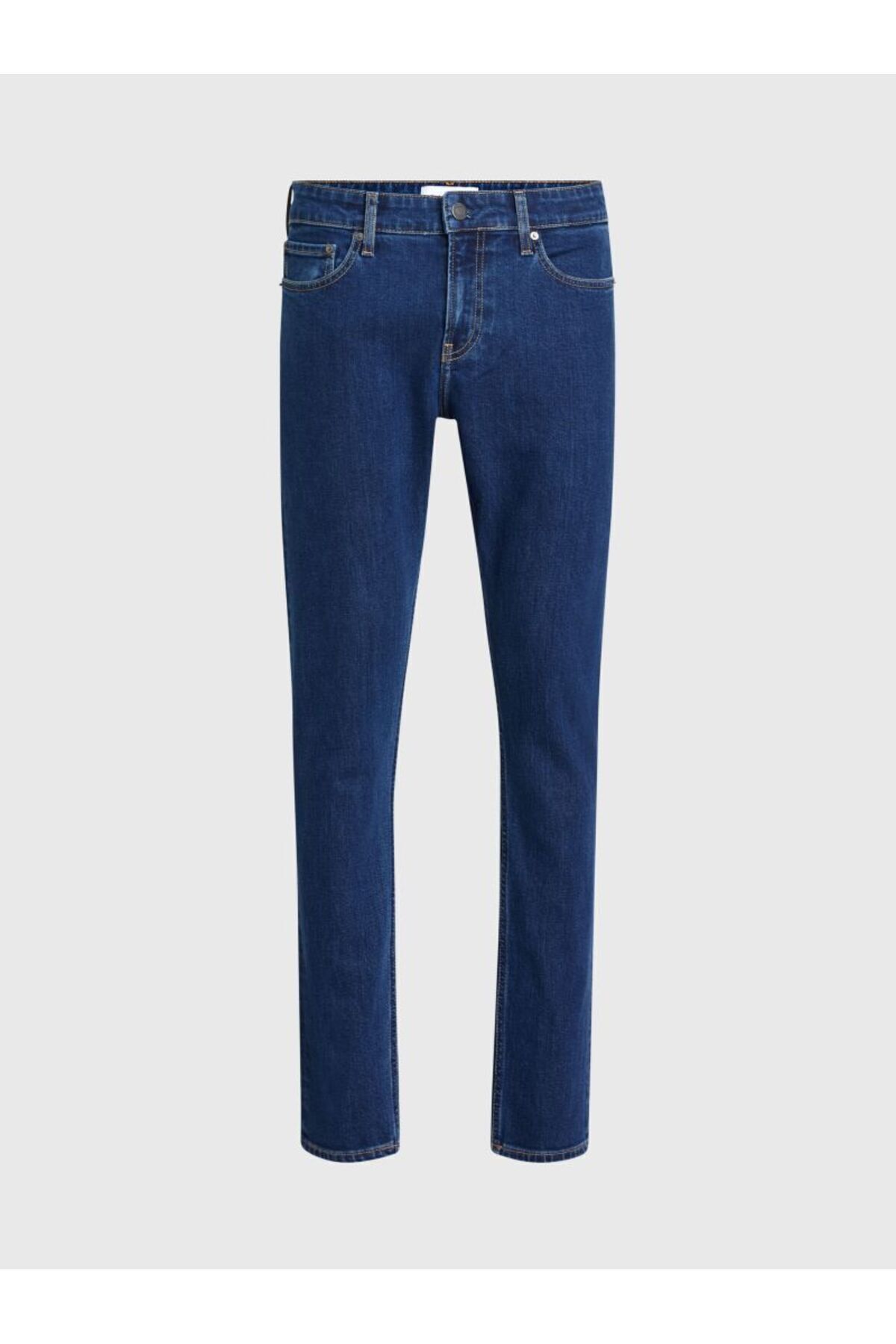 شلوار جین مردانه پارچه کمر نرمال مدل مسطح آبی K10K12374 1BJ Calvin Klein