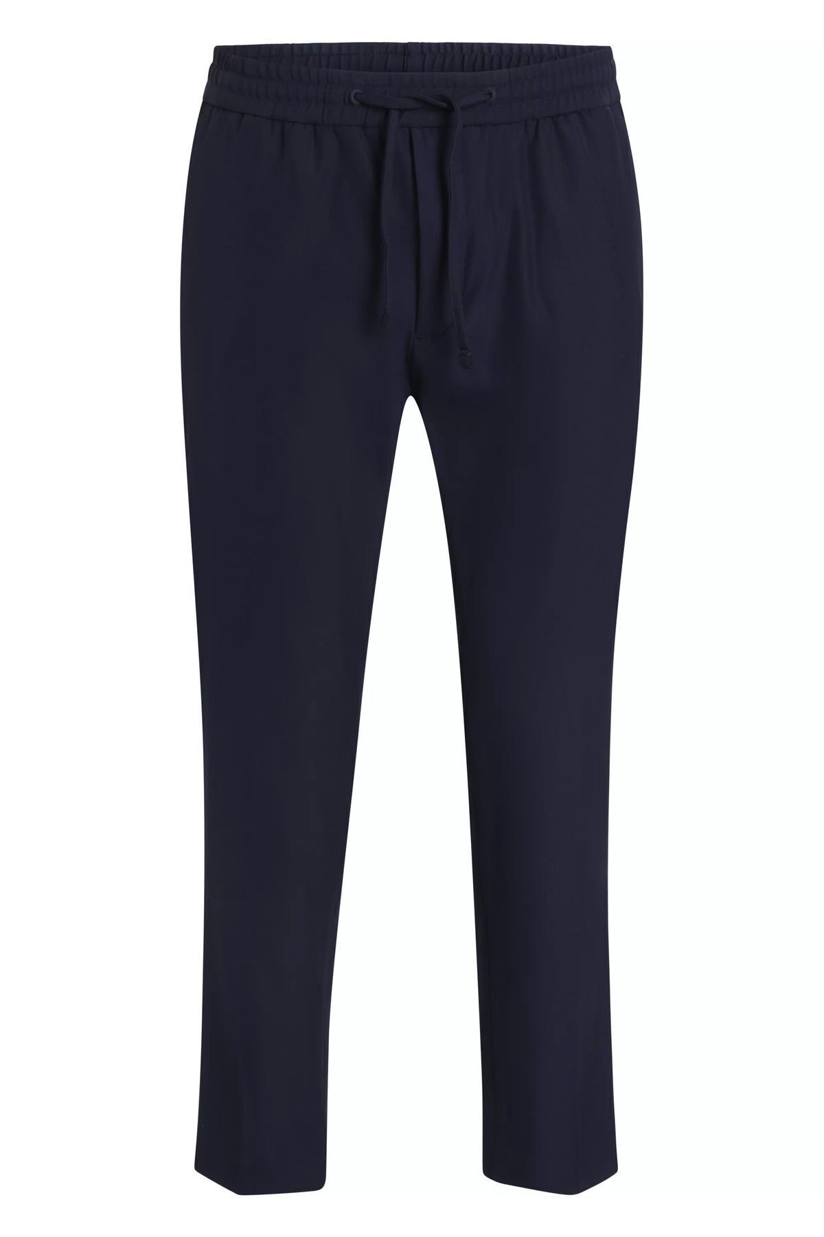 شلوار آبی مردانه پنبه کمر طبیعی 5 دکمه جیب K10K12655 CHW Calvin Klein
