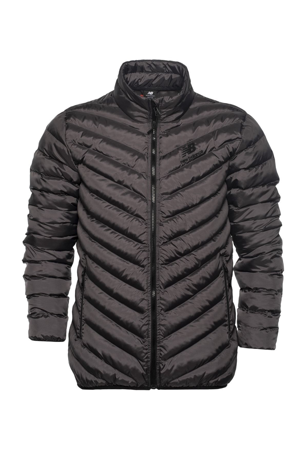 New Balance Nb Lifestyle Men Jacket Erkek Antrasit Mont Mnj3232 ant