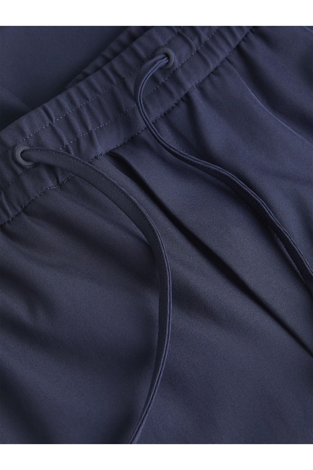 شلوار آبی مردانه پنبه کمر طبیعی 5 دکمه جیب K10K12655 CHW Calvin Klein
