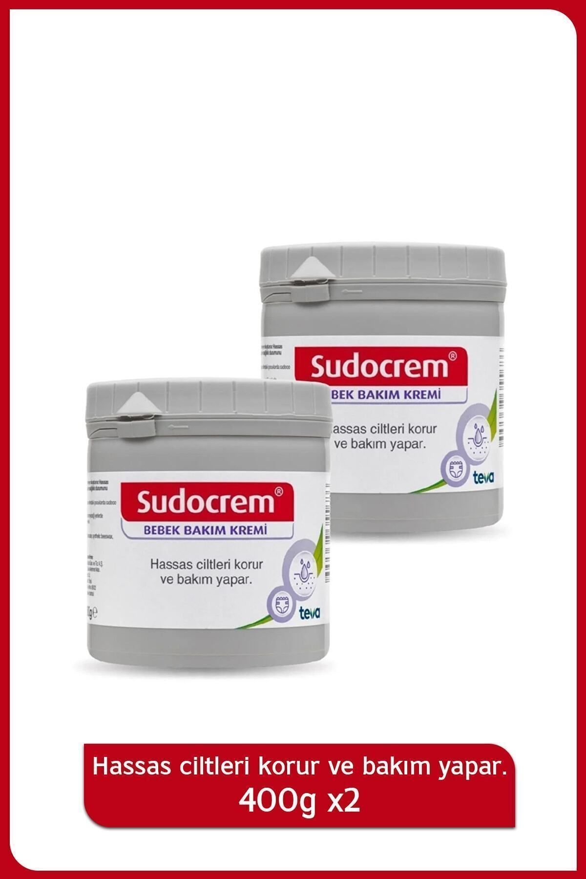 Sudocrem Крем от опрелостей и крем для ухода за ребенком 400 г х 2. PKTSDC400X2