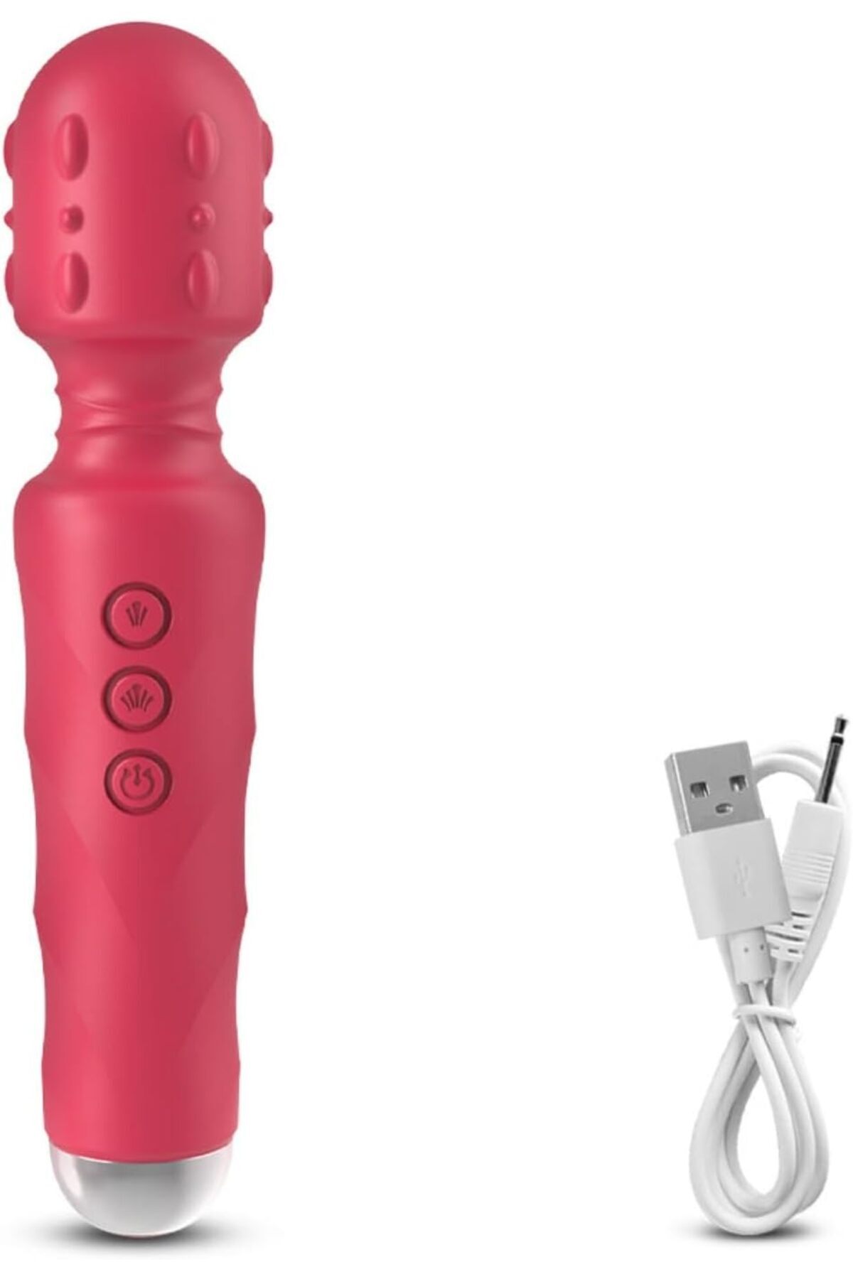 Vibratör Güçlü Dildo Klitoris Kadınlar için Meme Antialerjik 20 Hız Yetişkin Seks Şarjlı Su Geçirmez