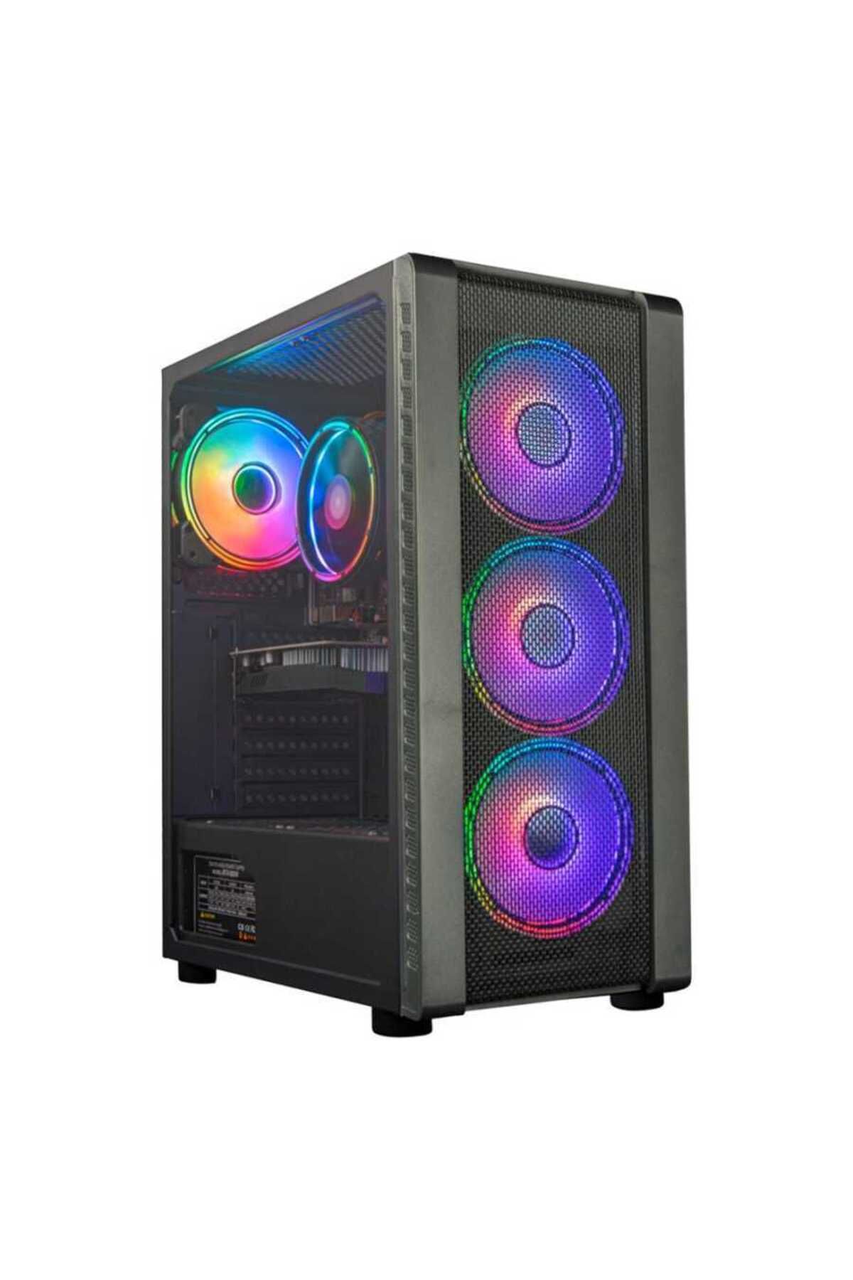 TURBOX Tx5426 i5 6400 16GB Ram 512GB SSD 4GB GTX1050Ti Oyuncu Masaustu Bilgisayar Elektronik