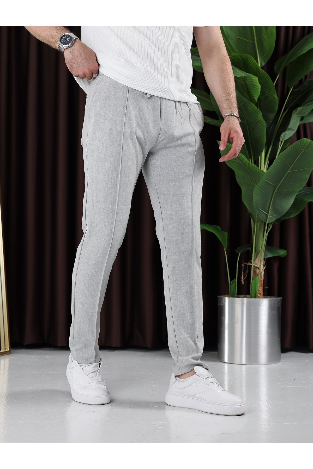 BASEL.CO Lycra Striped Jogger Pants for Men price in Dubai UAE Compare Prices