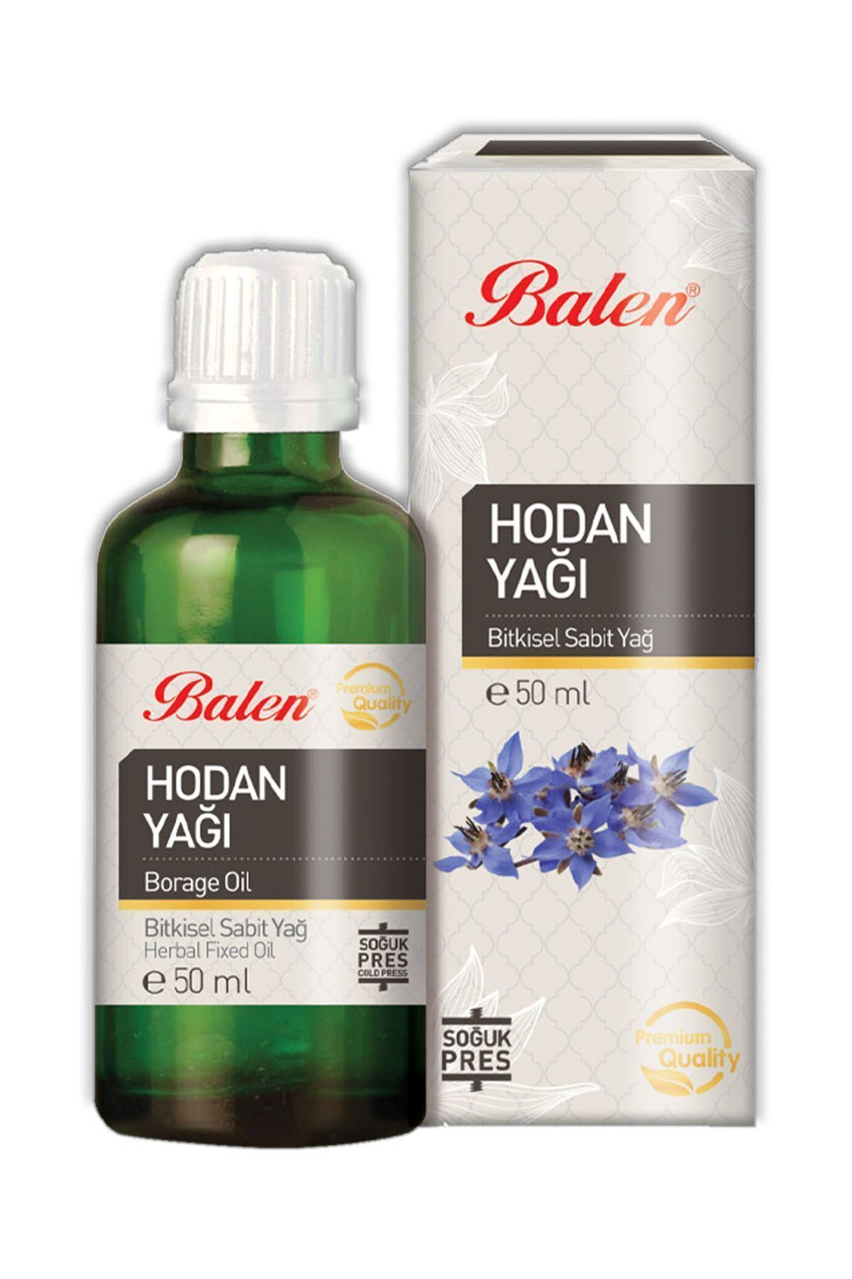 پرس سرد روغن گل گاوزبان 50 میلی لیتر 3 عدد Balen