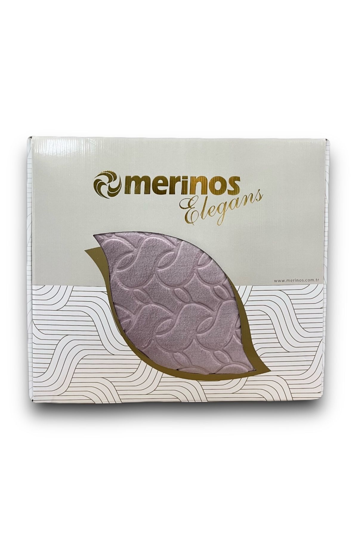 Merinos-Double Elegans Embos Blanket - Solid Color 3