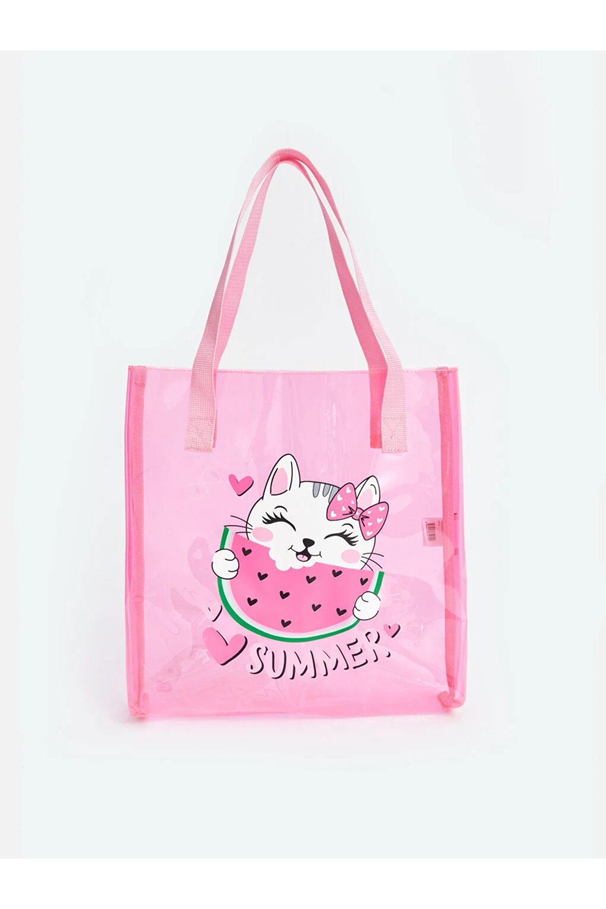 LC Waikiki-LCW ACCESSORIES - Cat Patterned Shopping Bag 1
