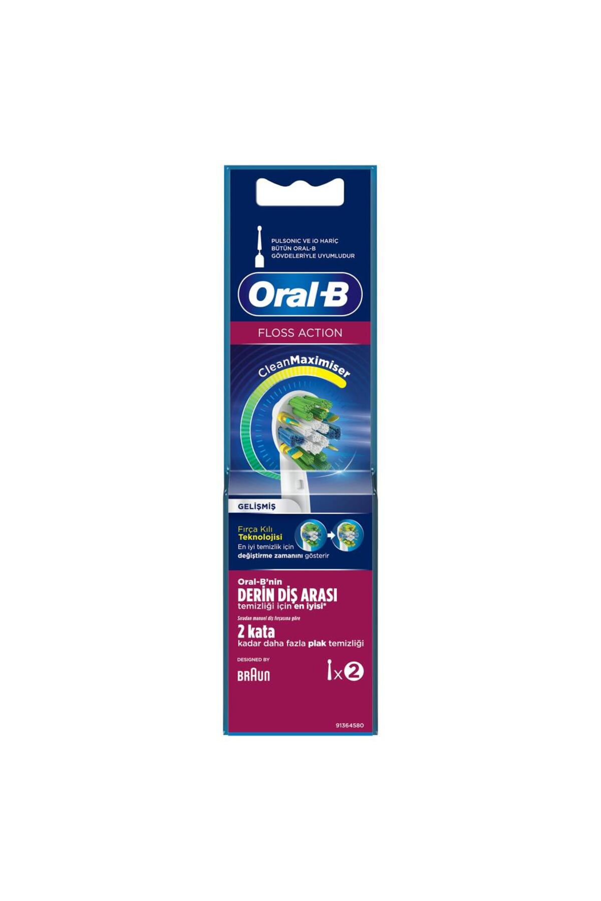 Oral-B Yedek Başlık Floss Action 2li