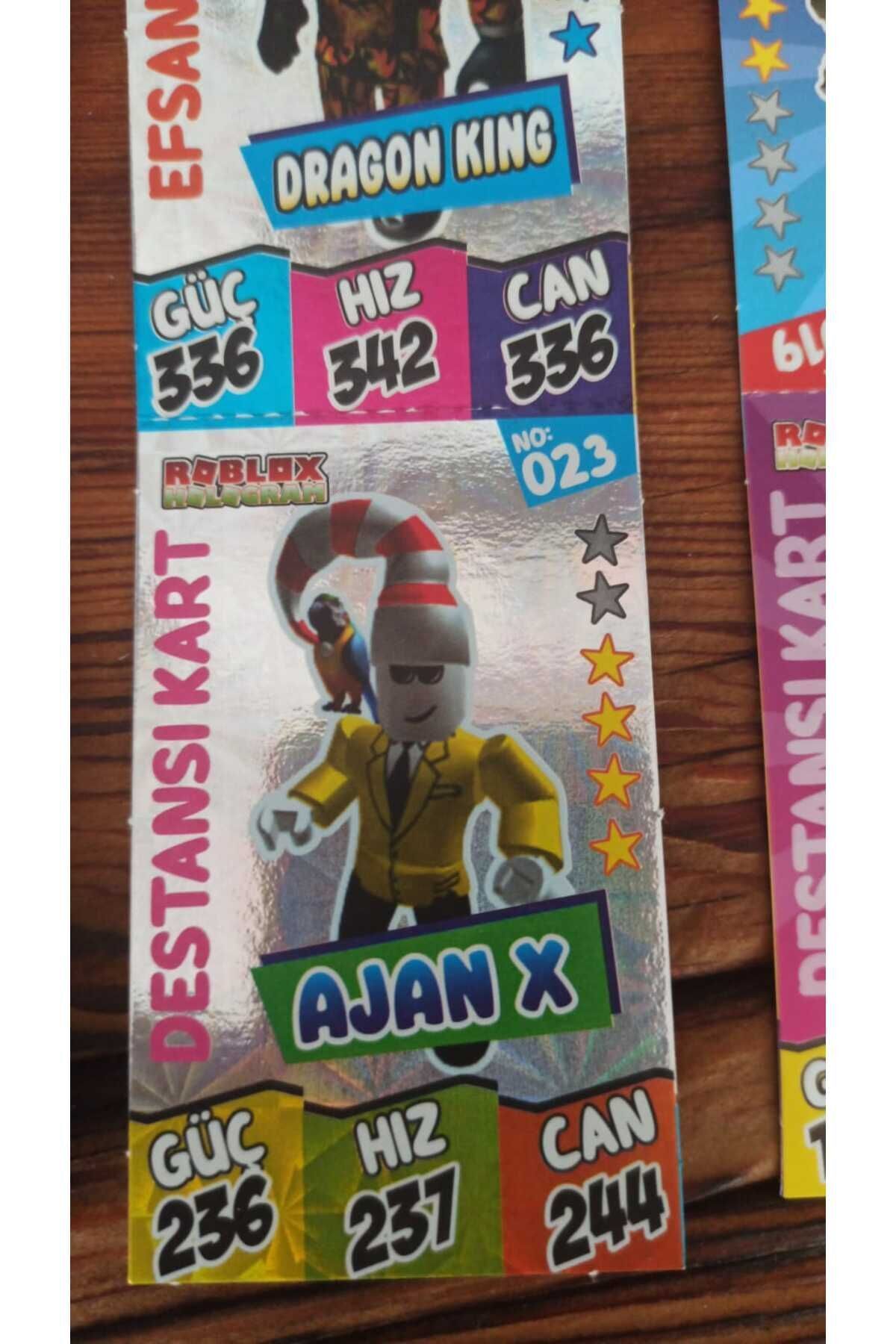 Hureggo-roblox hologram custom series card 6 x 10 total 60 cards & no box 3