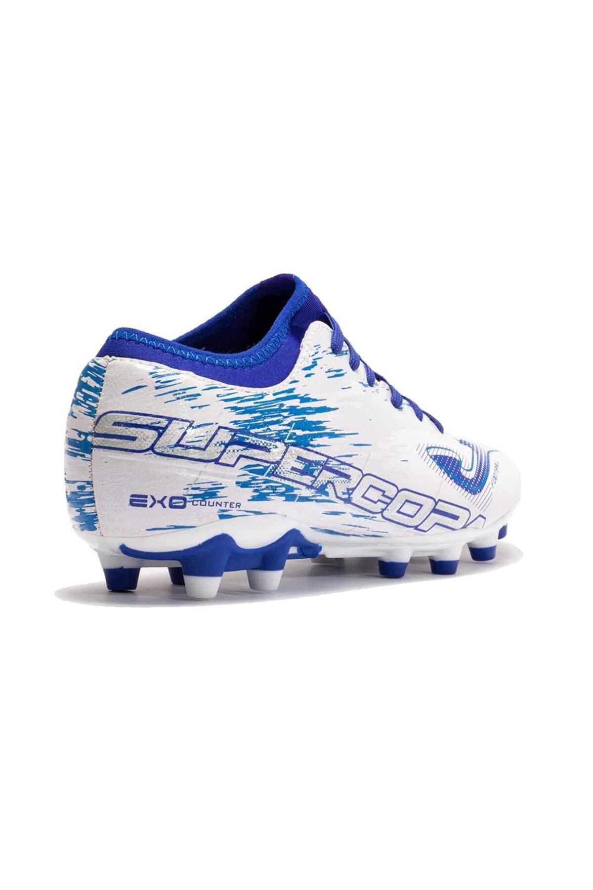 Joma-Supercopa FG - Men's White Football Shoes - SUPW2302FG 3