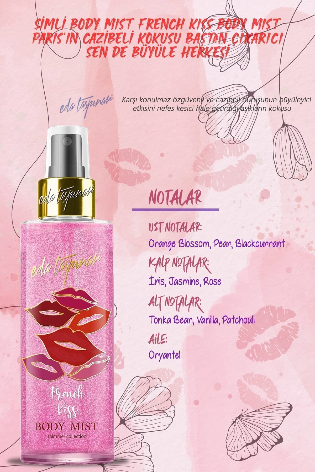 عطر زنانه اسپری بدن BOSS FRENCH BISS 200 میل Eda Taşpınar