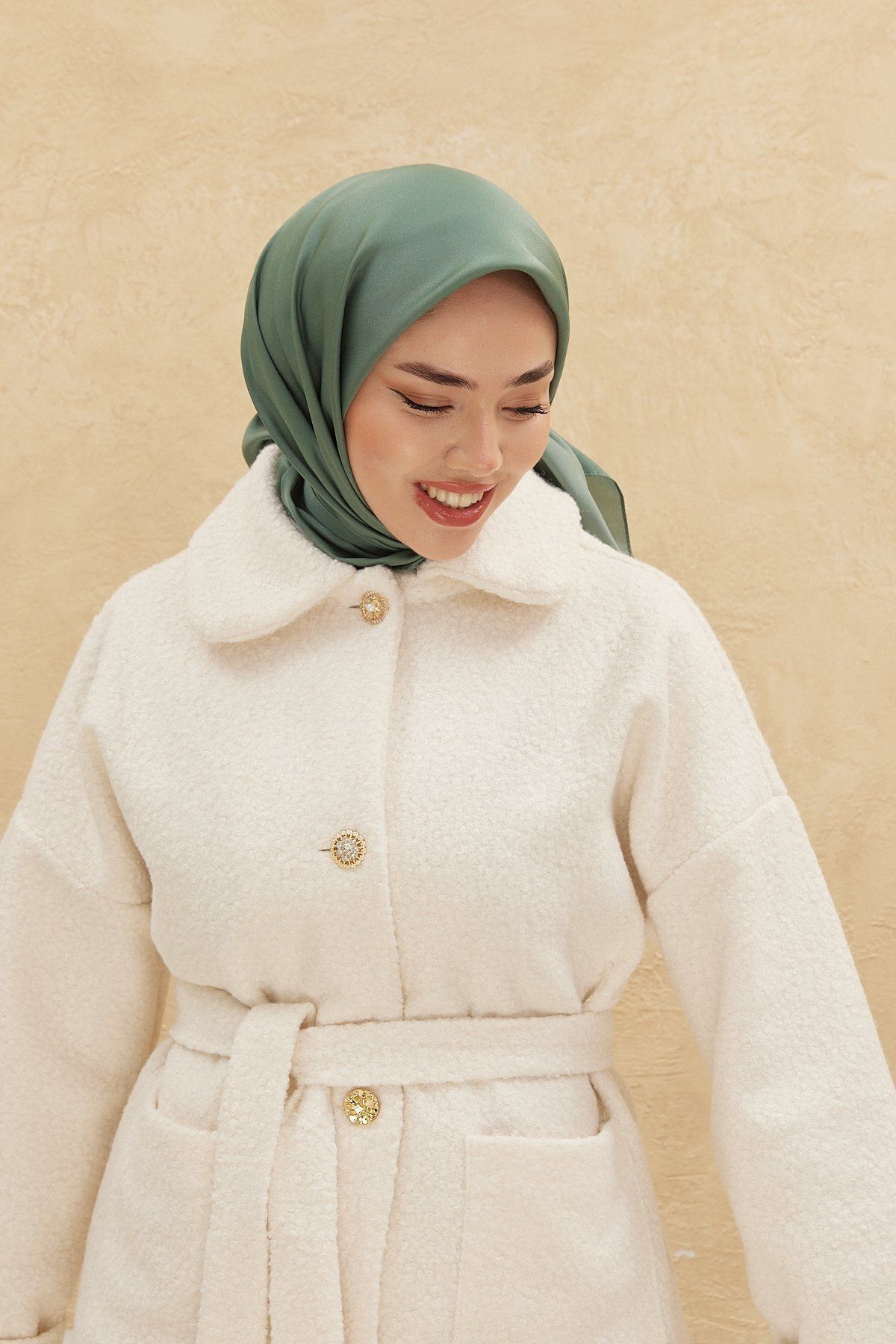 Silk Home-SILK HOME SHİNY SCARF PLAIN 75006-29 3