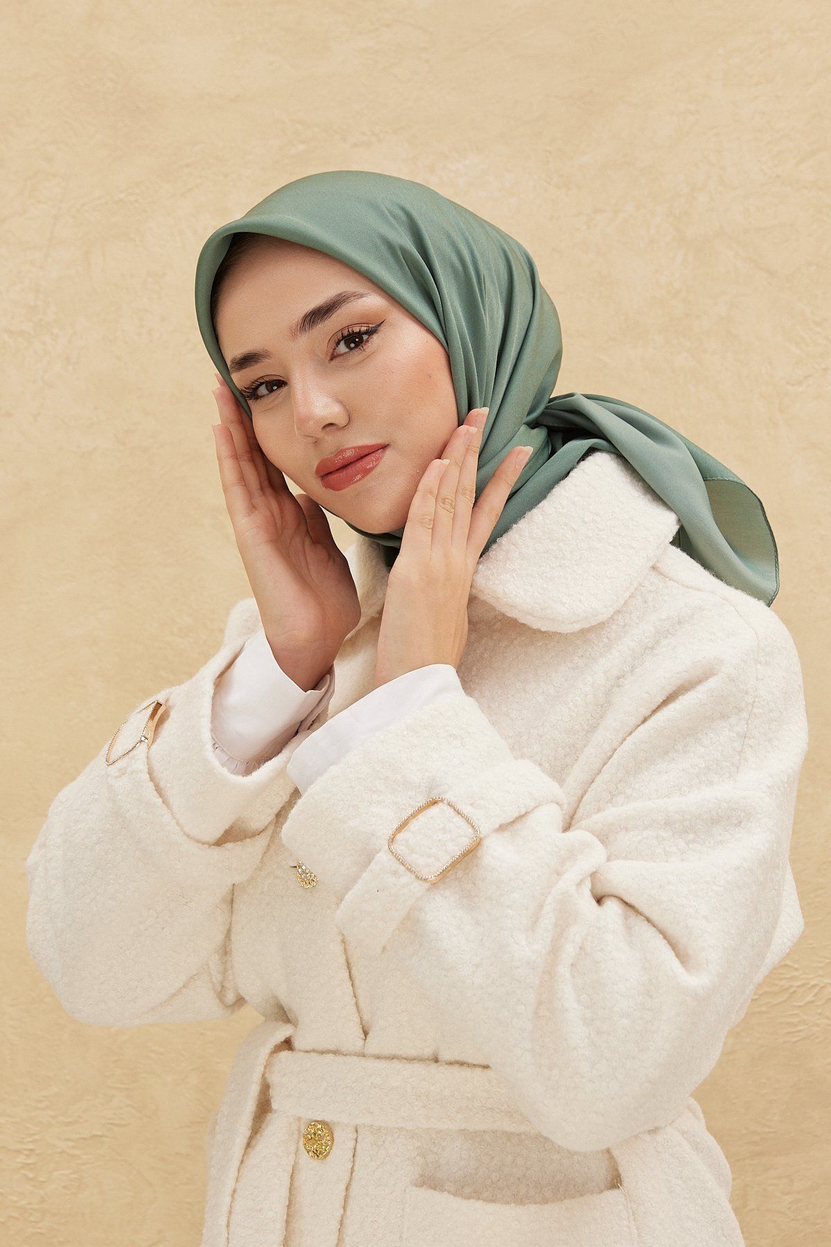 Silk Home-SILK HOME SHİNY SCARF PLAIN 75006-29 1