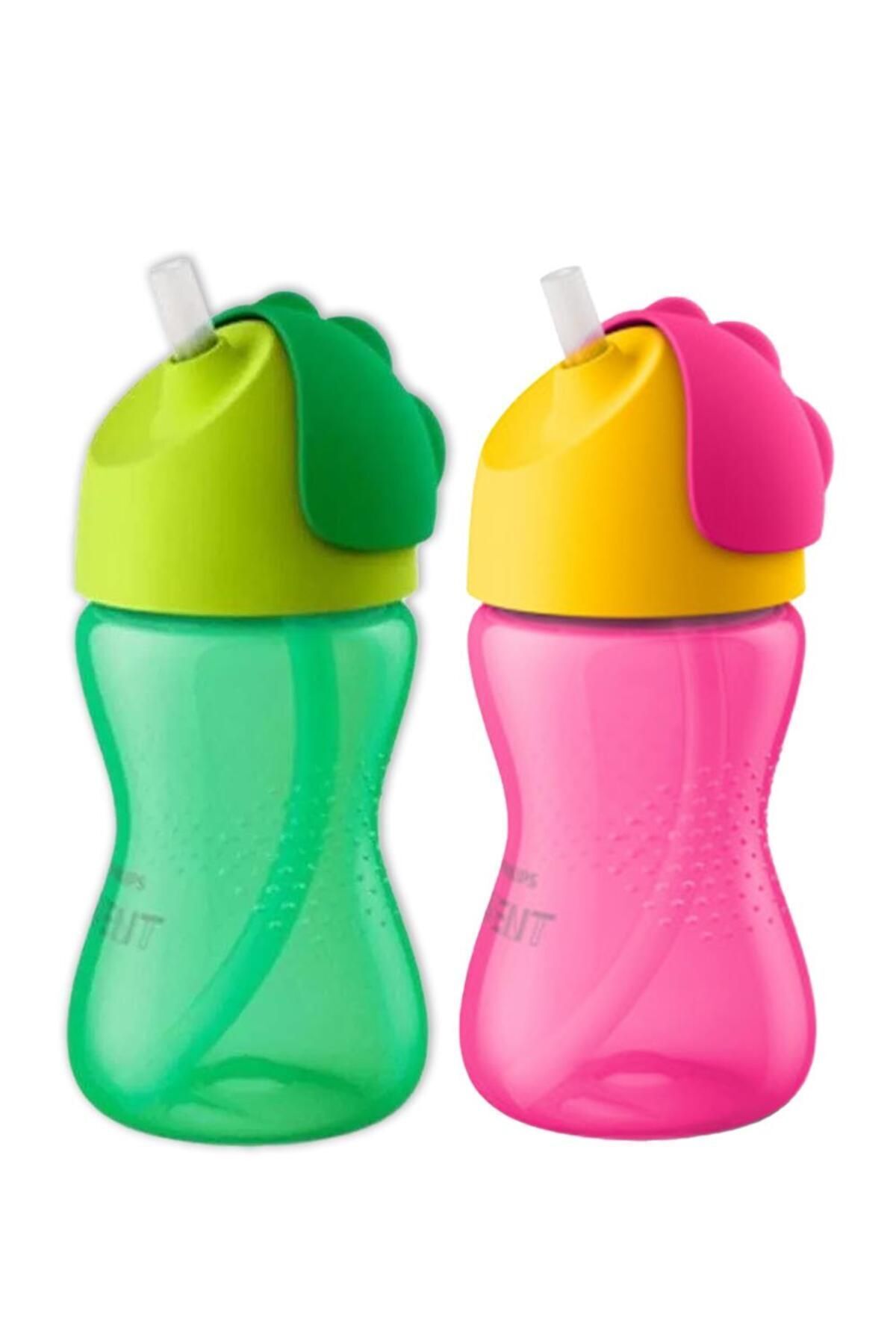 Philips Avent Desenli Pipetli Bardak 300 Ml Kız Ve Erkek 12m+