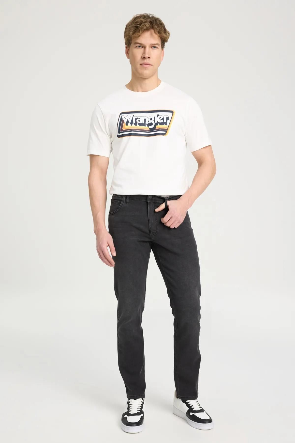 شلوار جین خاکستری مردانه تگزاس اورجینال Wrangler