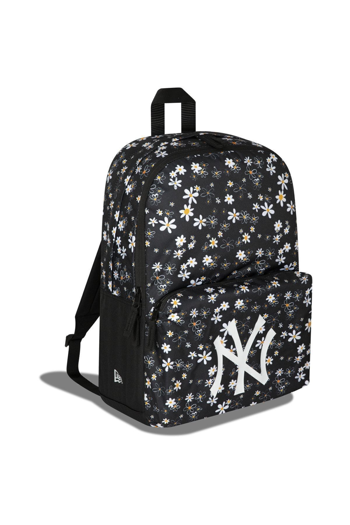 کوله پشتی مشکی زنانه MLB FLORAL MULTI STADIUM NEYYAN BLKWHI NEW ERA