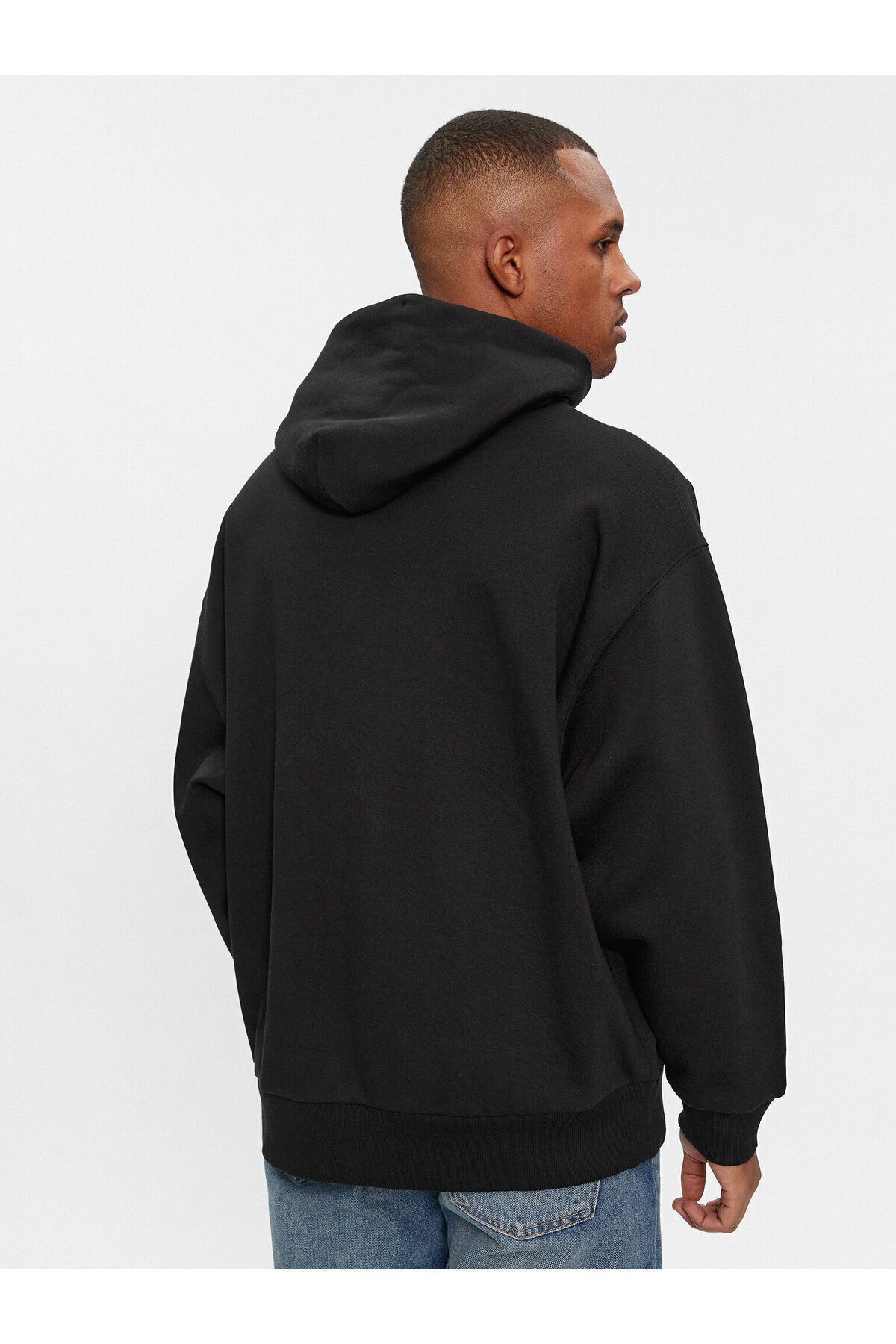 سویشرت مشکی مردانه ورود برند آقایان با آستین های بلند یک پیراهن راحت K10K12255 beh Calvin Klein