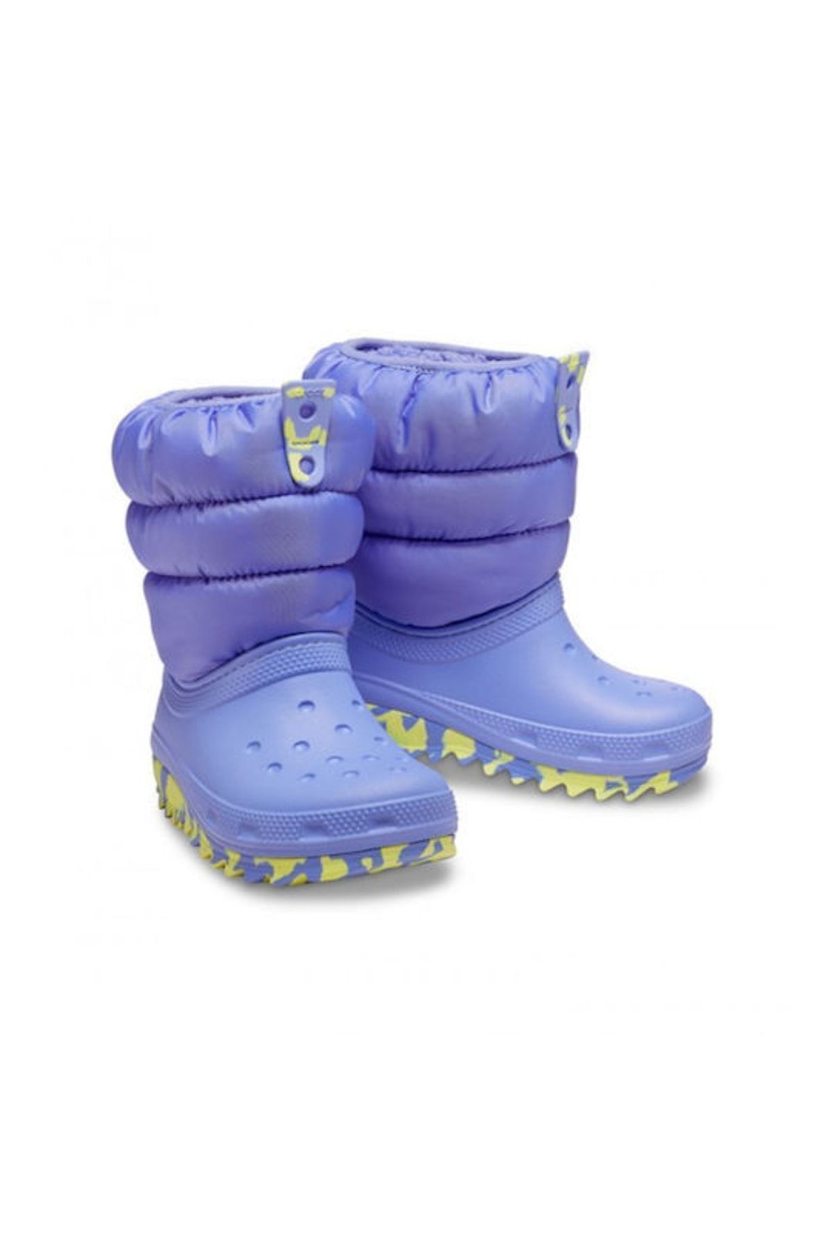 چکمه های کلاسیک نئو پاف بوت T بچه گانه آبی 207683-5py Crocs