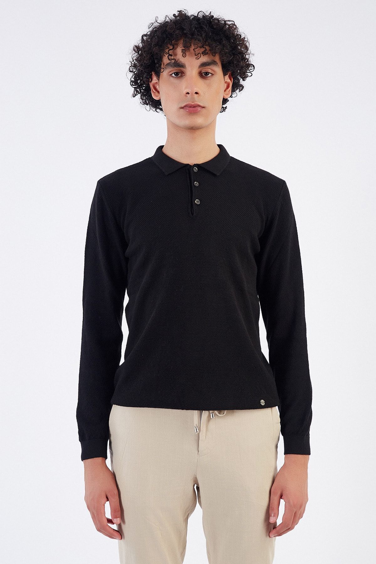 Siyah Cotonel Triko | Me21W517720