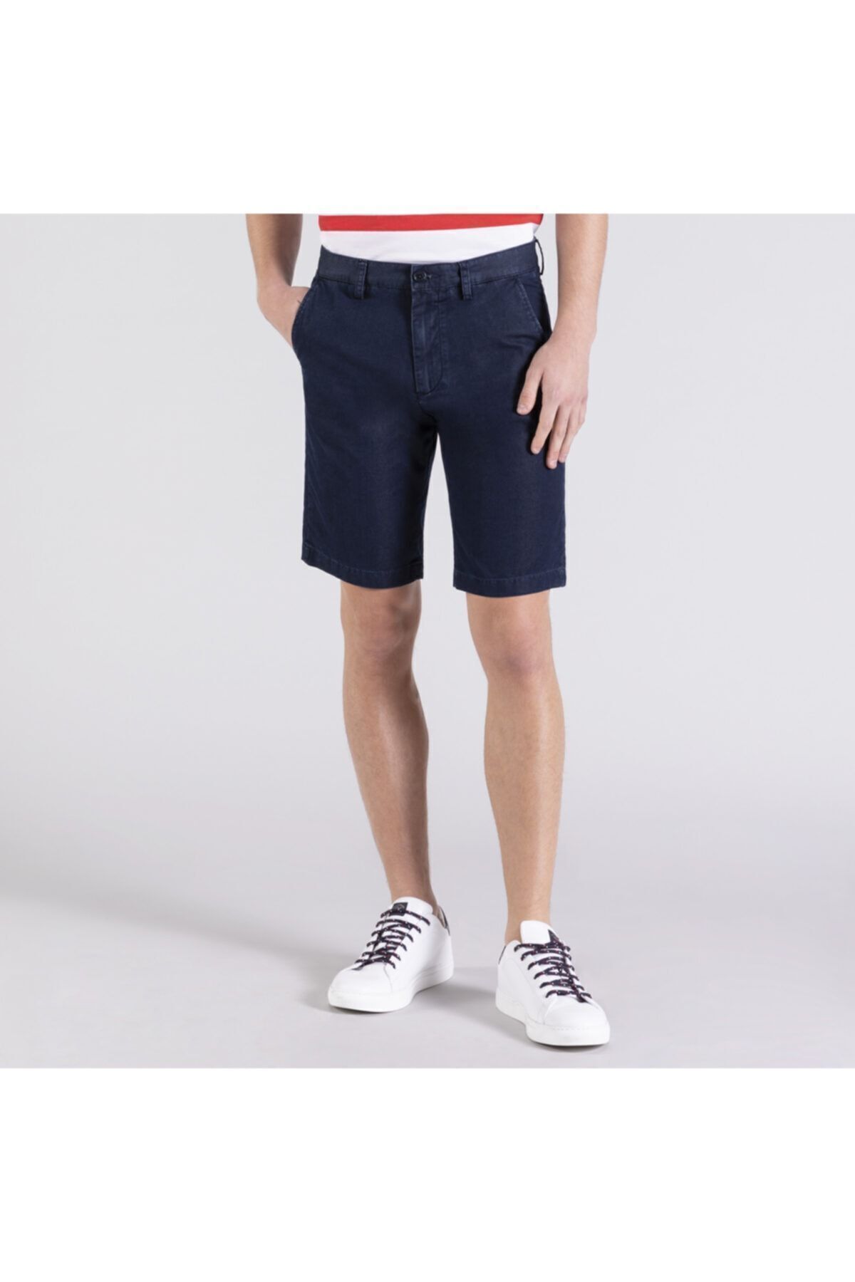 پال اند شارک برمودای بافته شده مردانه از جنس پنبه C.w.