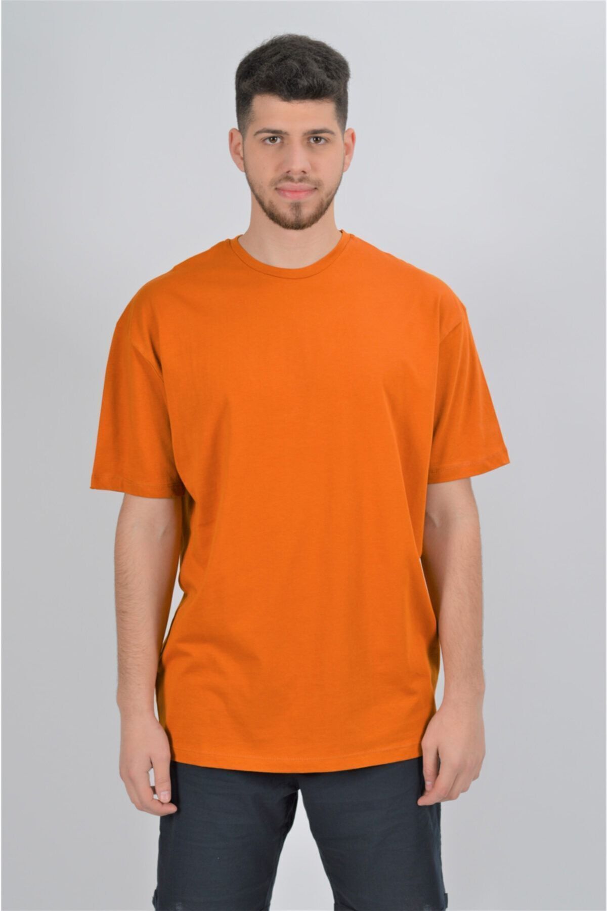Toptan | Koyu Tarçın Erkek T-shirt