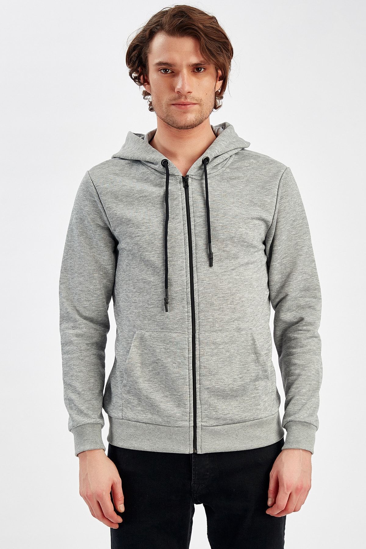 Gri Erkek Sweatshirt | ME19W224290