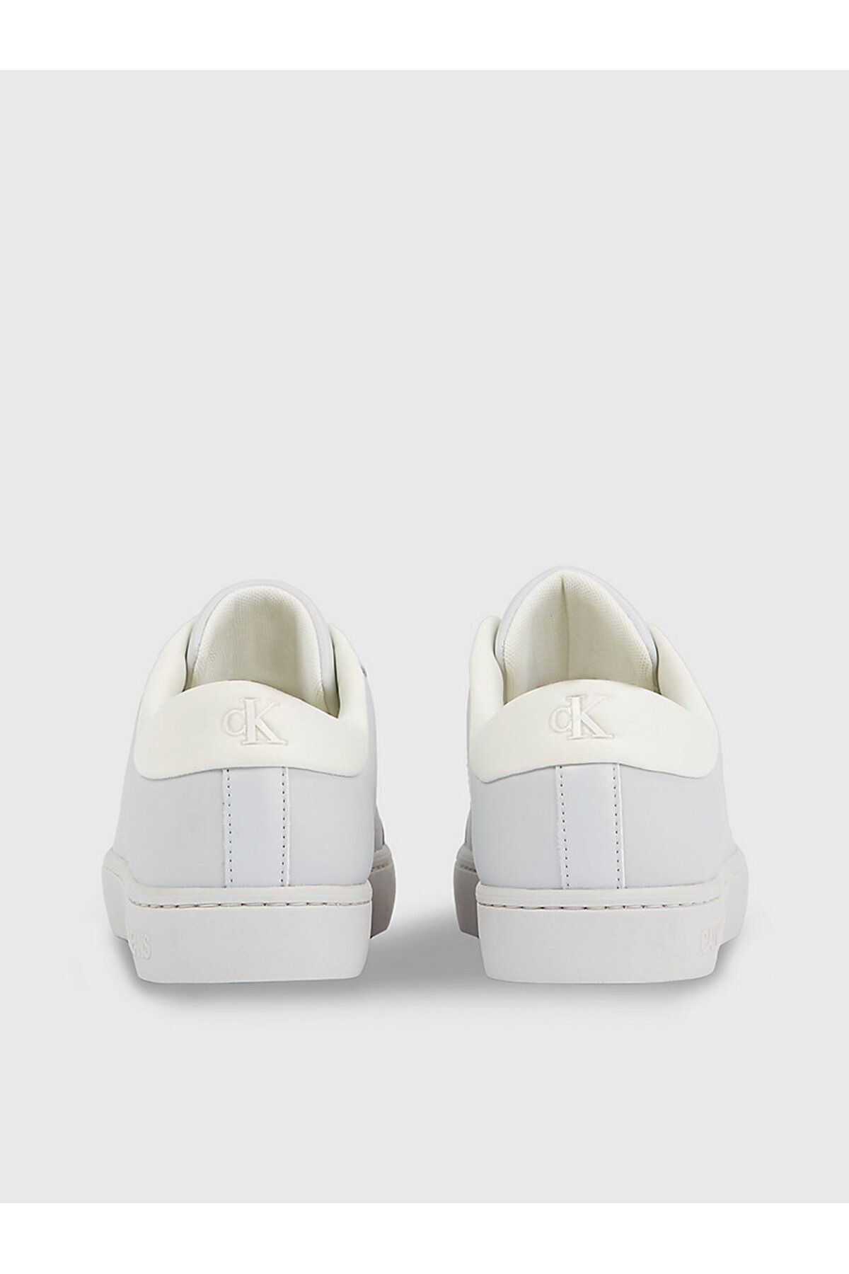 اسنیکر خاکستری مردانه کلاسیک Cupsole Laceup LTH اورجینال Calvin Klein