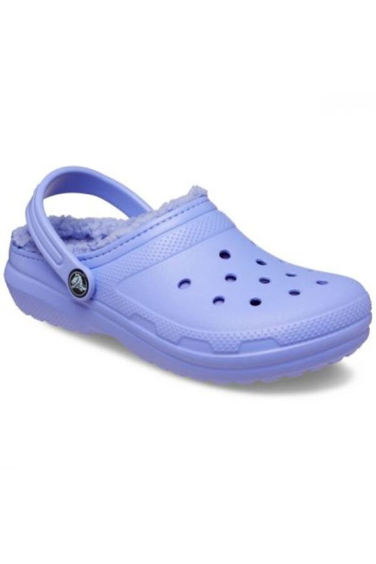 دمپایی بنفش آستر دار کلاسیک T بچه گانه 207009-5py Crocs
