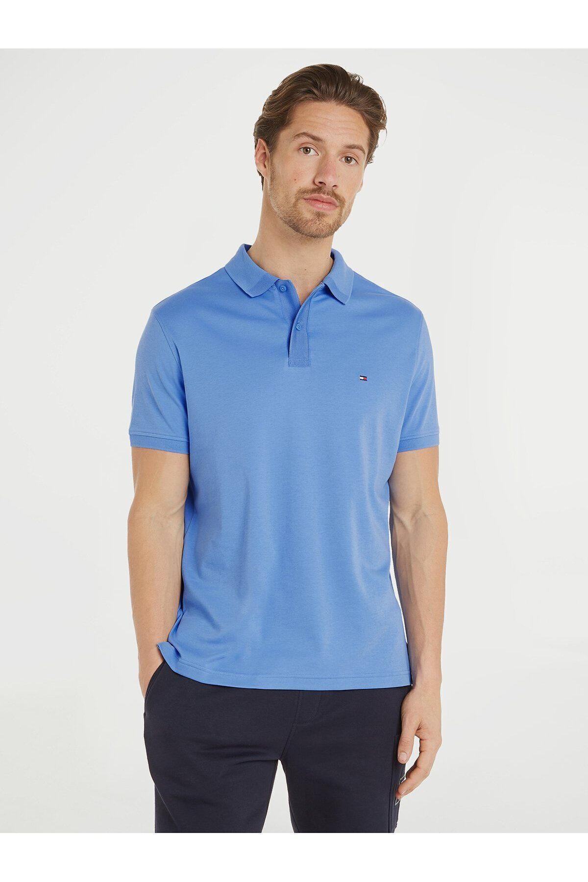 Tommy hilfiger polo blauw shop