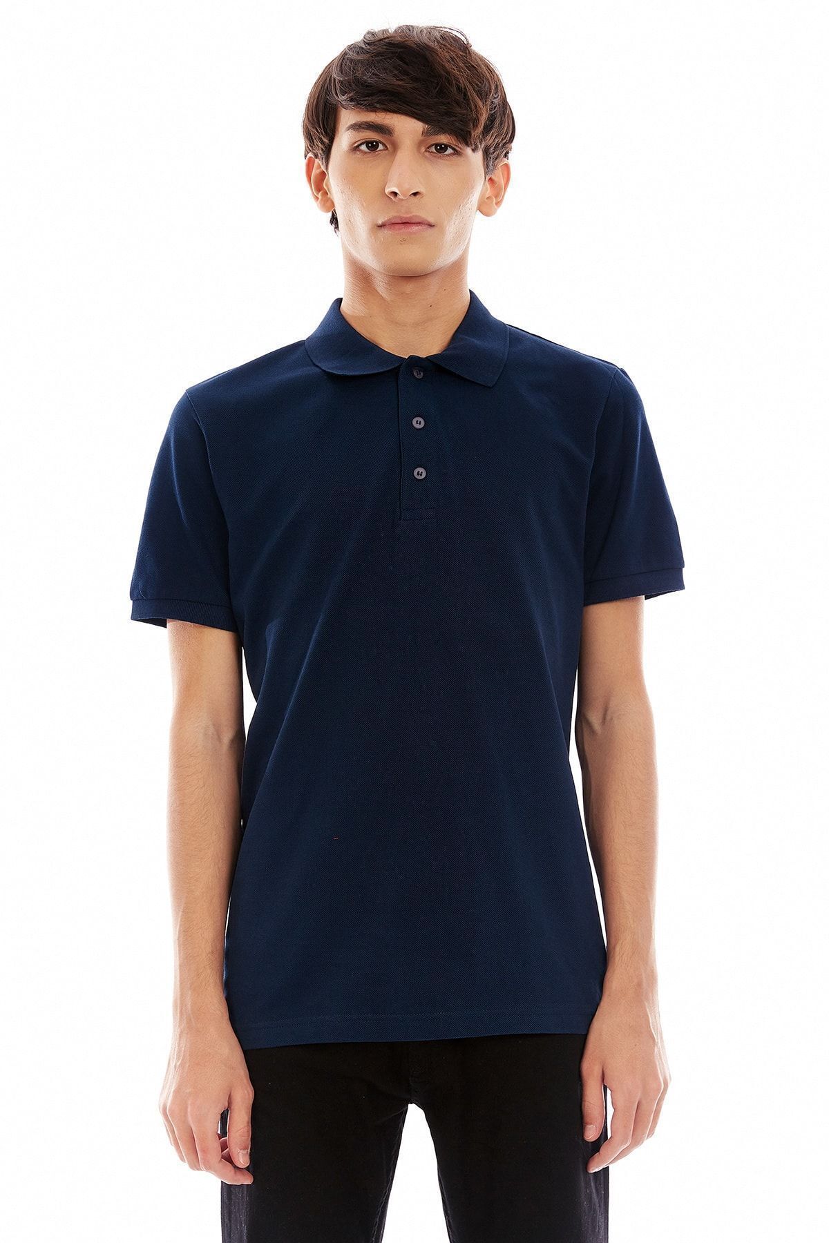 Lacivert Polo Yaka T-Shirt | Me20S234192