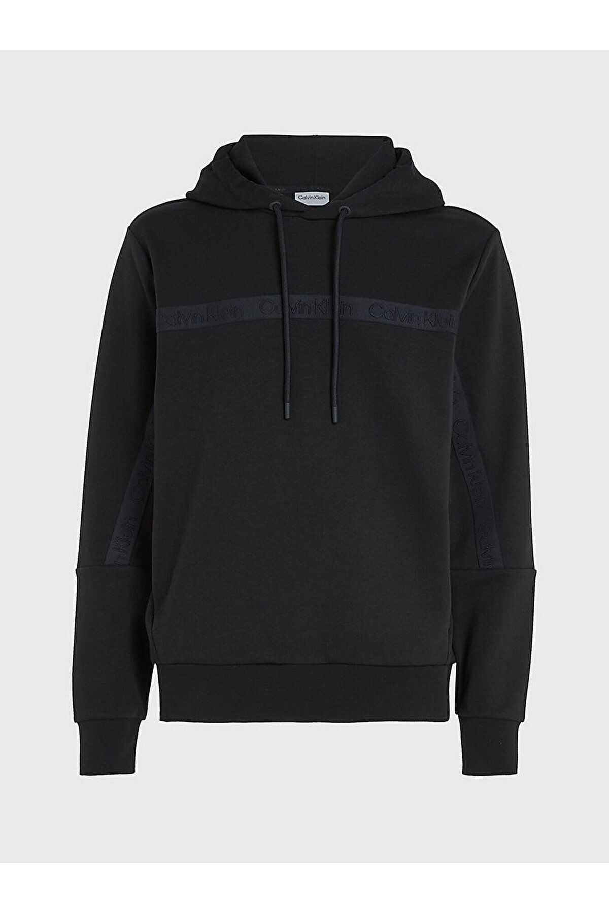 سویشرت مشکی مردانه ورود برند آقایان با آستین های بلند یک پیراهن راحت K10K12254 beh Calvin Klein