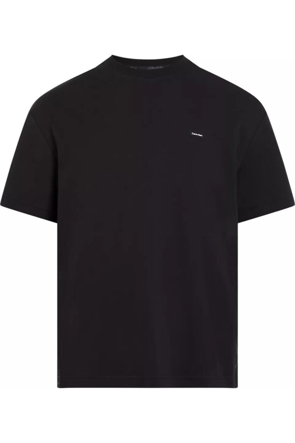 MIXED MEDIA INTERLOCK T-SHIRT