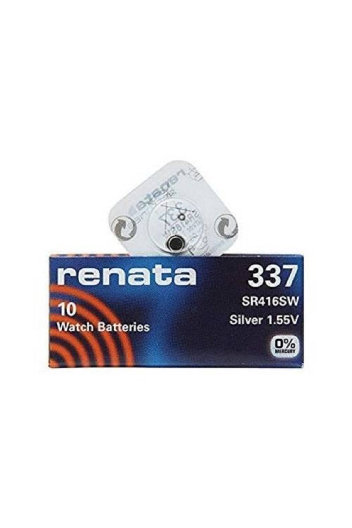 RENATA 337 SR416SW Saat Pili 10'lu (1 Kutu)