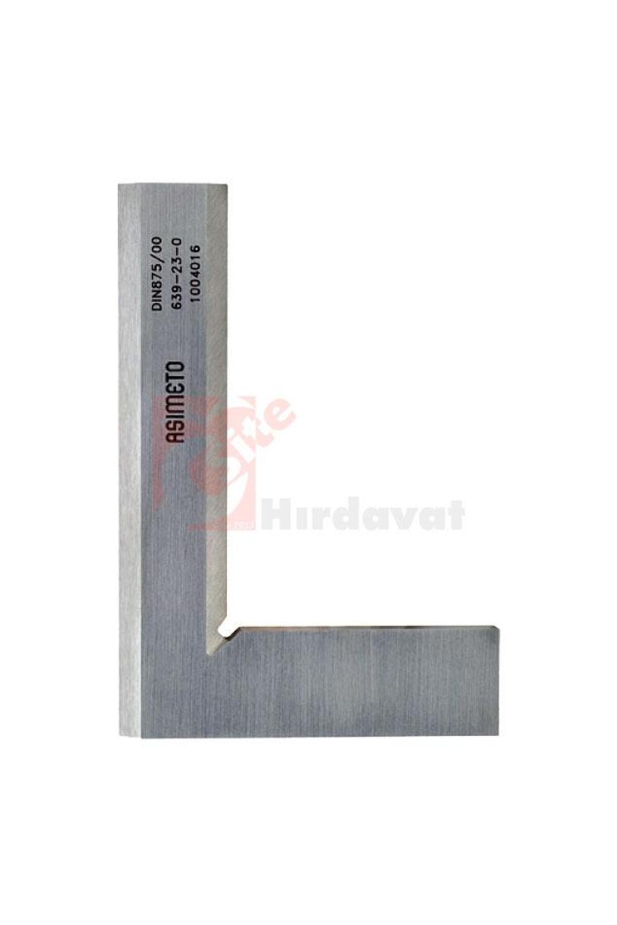 Asimeto AS-639 Çelik Kıl Gönye 150x100mm Standart Tip