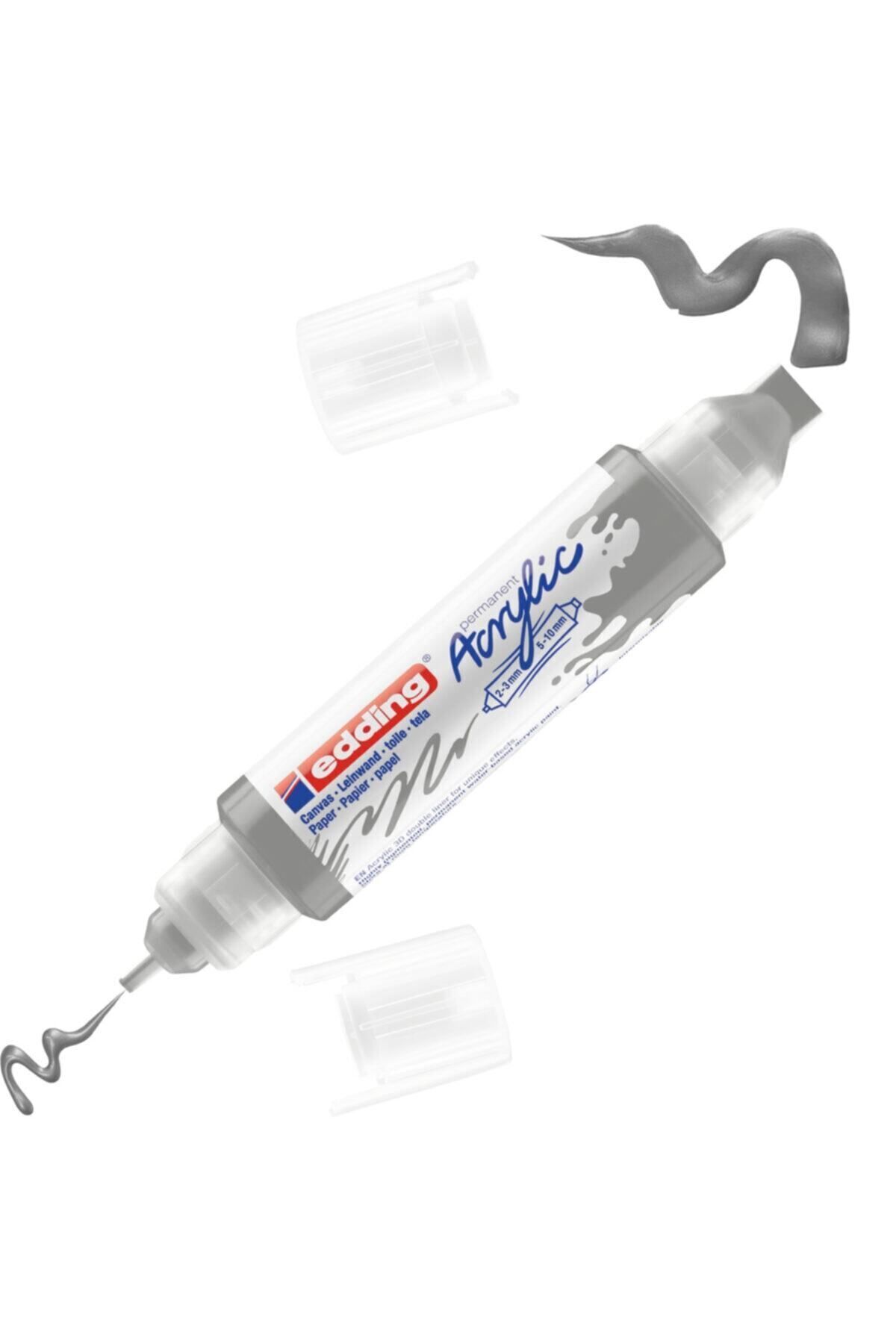 5400 Acrylic 3d Double Liner 2-3, 5-10 Mm 2 Cap - Silver
