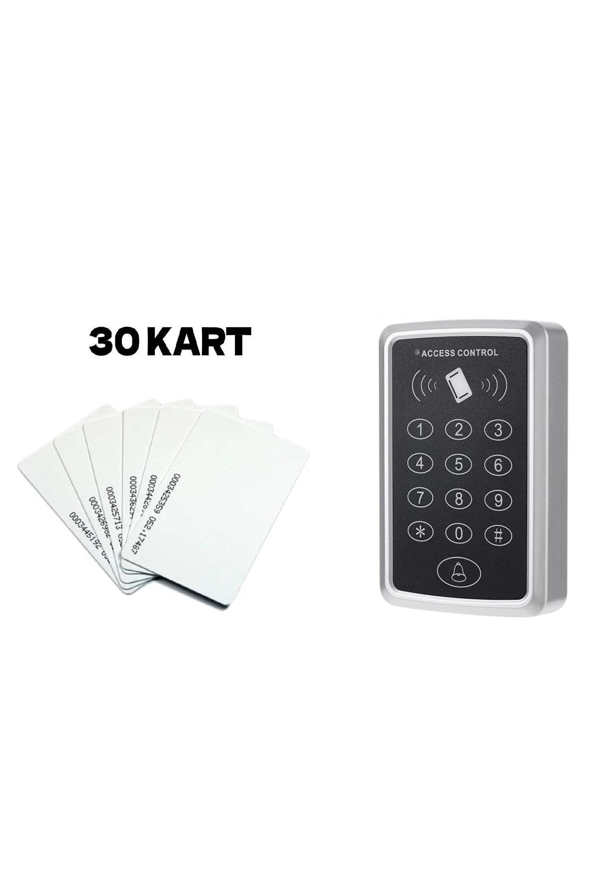Rfıd Encrypted Door Lock-card Pass System 30 Cards