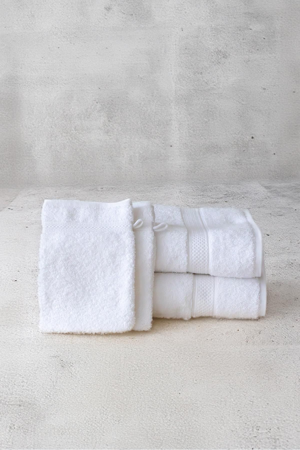 FEELAMORE Set De Prosoape De Baie 100% Bumbac 2 Piese 70x140, 2 Prosoape De Baie Cadou - One Size