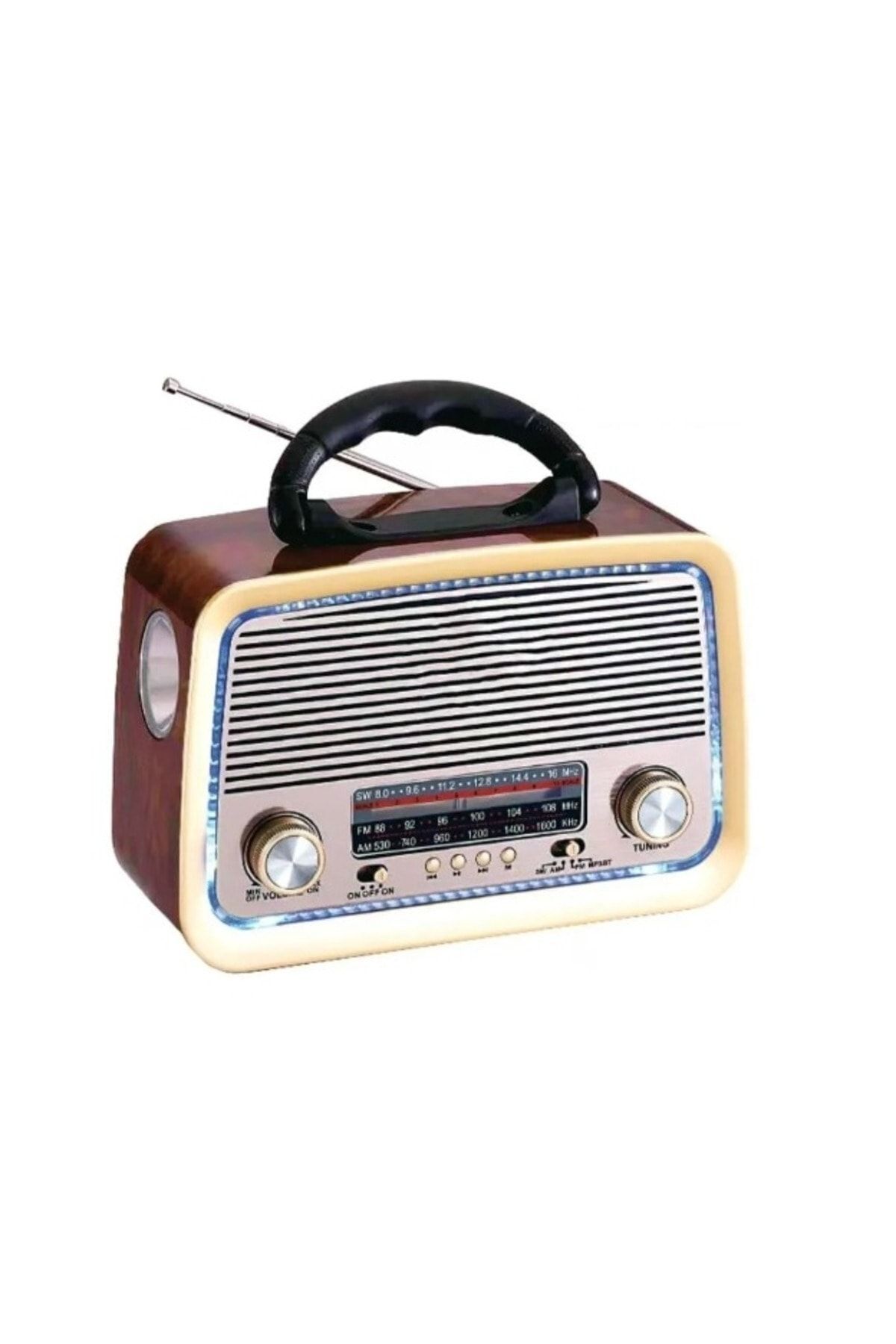 prokama NOSTALJi radyo 301 Eskitme Nostalji Tasarımlı Bluetoothlu Nostalji Radyo Fm-sd Kart