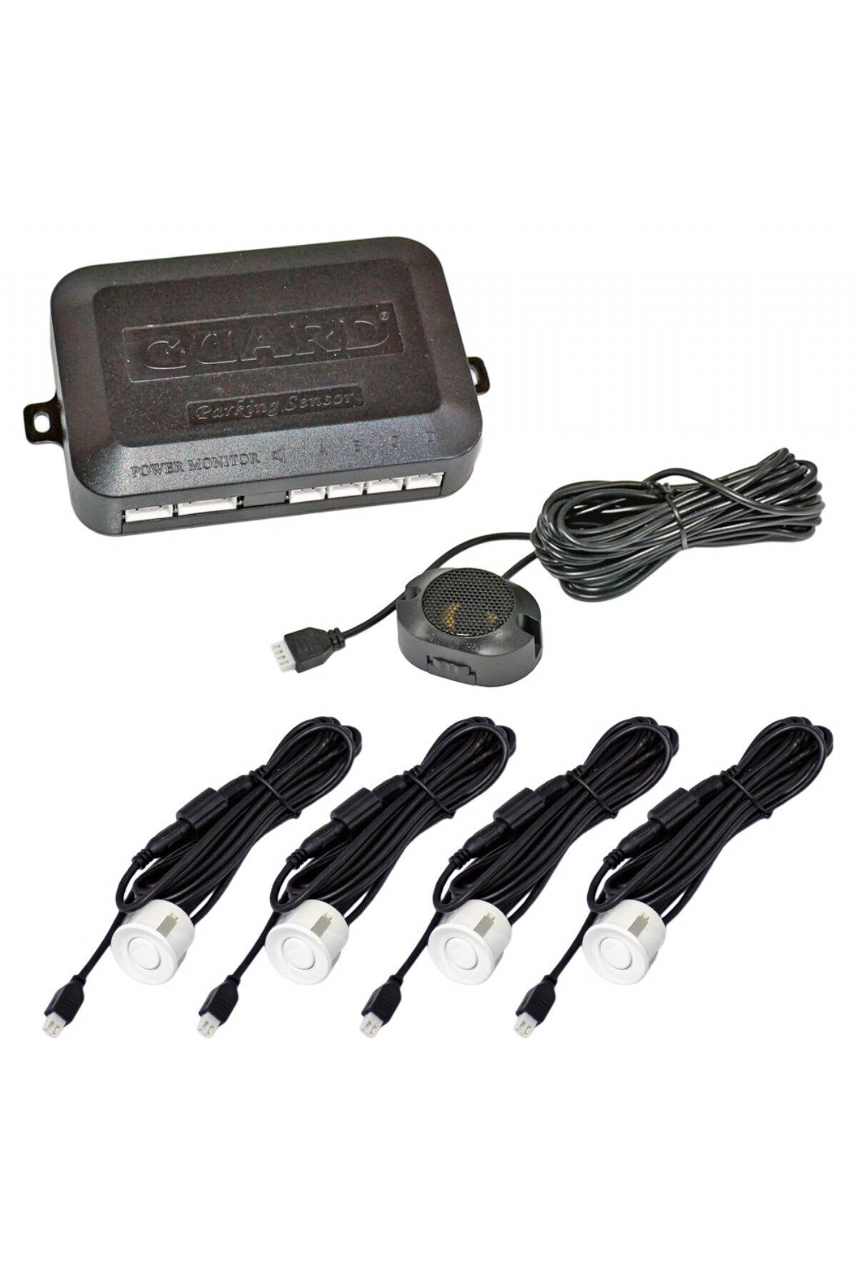 GUARD Park Sensörü Ses İkazlı Beyaz