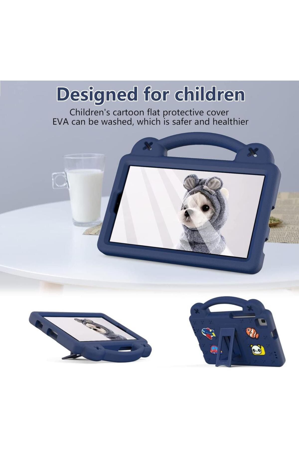UnDePlus-10.9inch Apple iPad 10 Generation - Case Cartoon Kids Character Case A2696 A2757 A2777 2